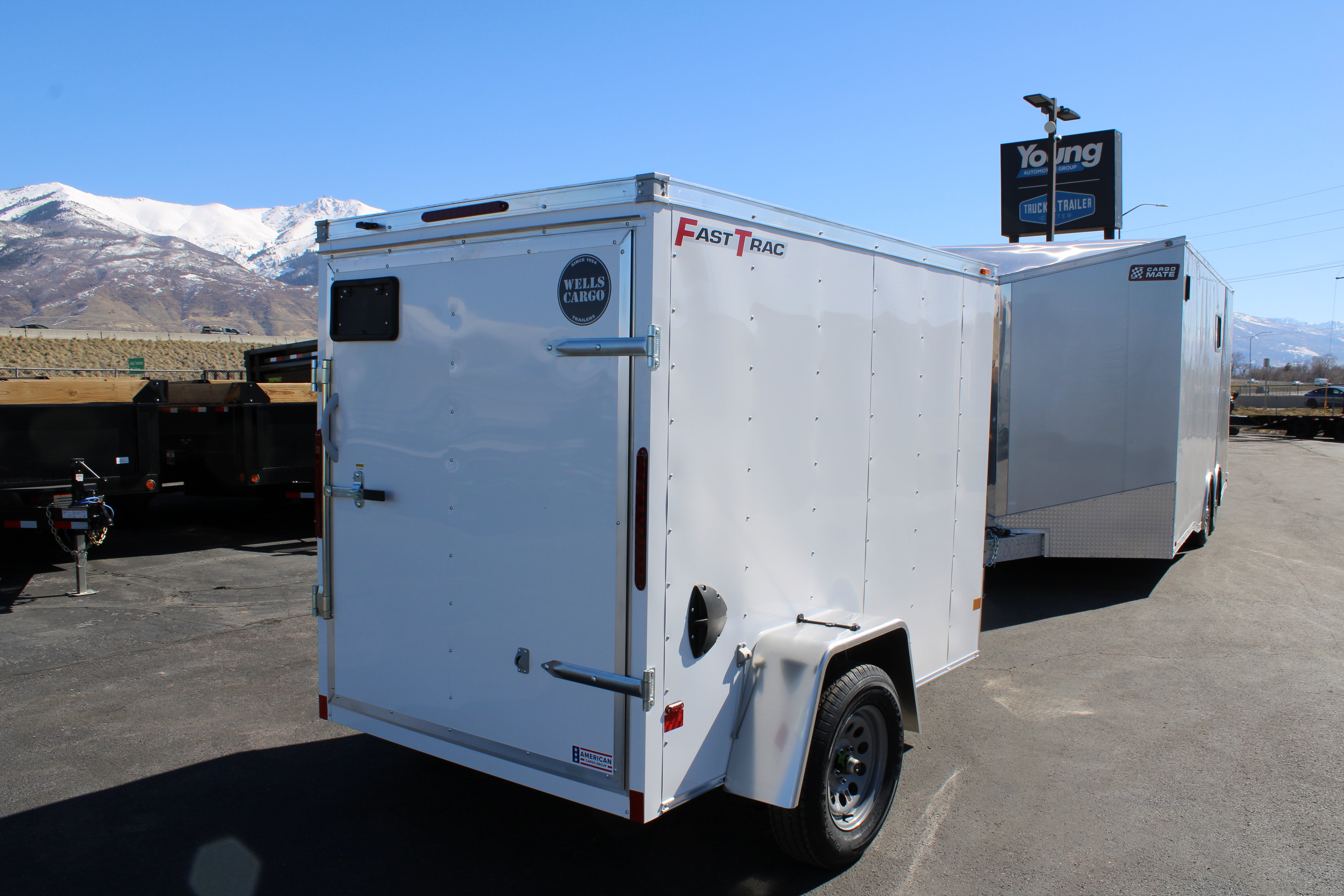 2025 Wells Cargo 5 x 8 Enclosed Trailer