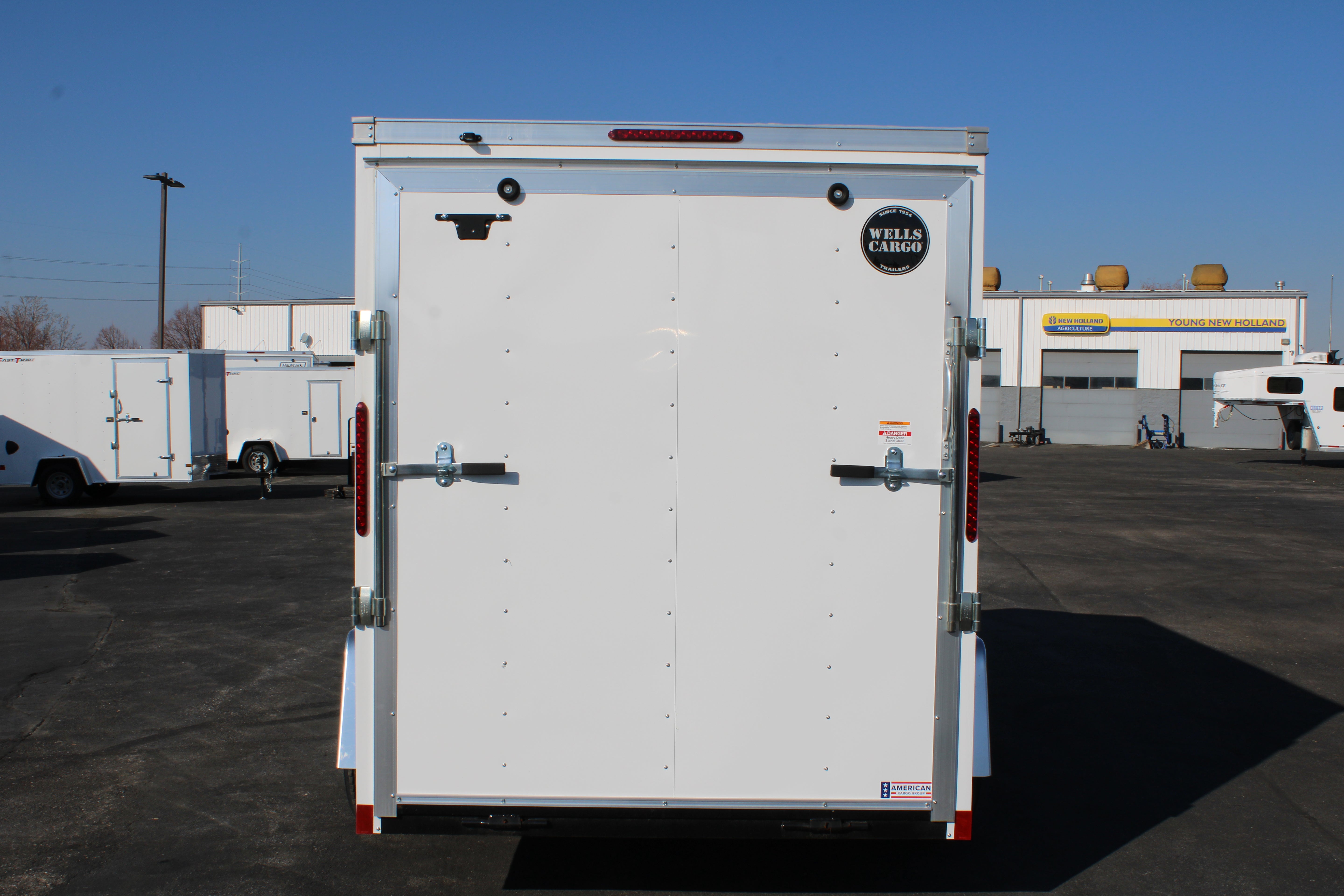 2025 Wells Cargo 6 x 12 Enclosed Trailer