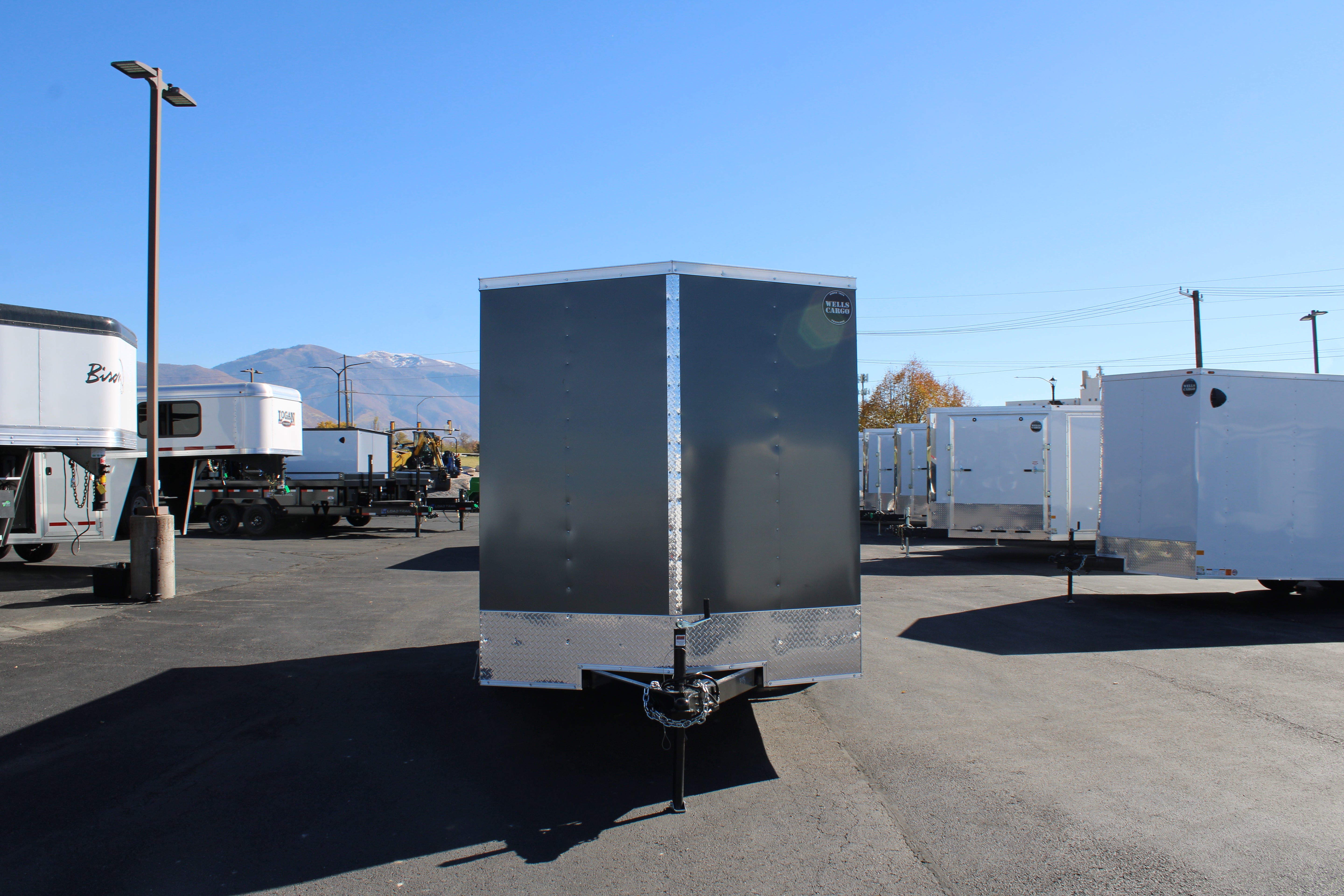 Wells Cargo 7 x 16 Deluxe Enclosed Trailer