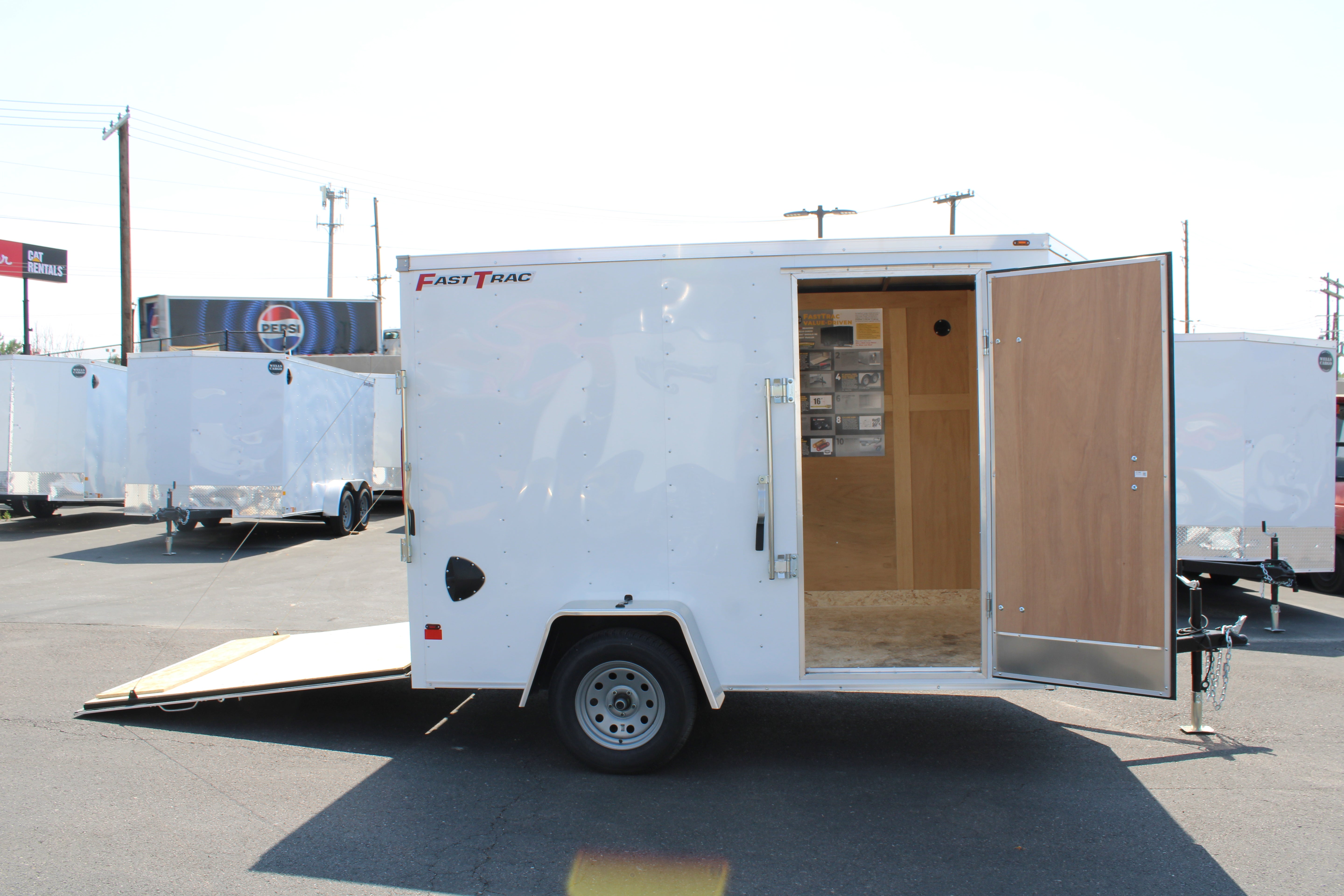 Wells Cargo 6x10 Enclosed Trailer