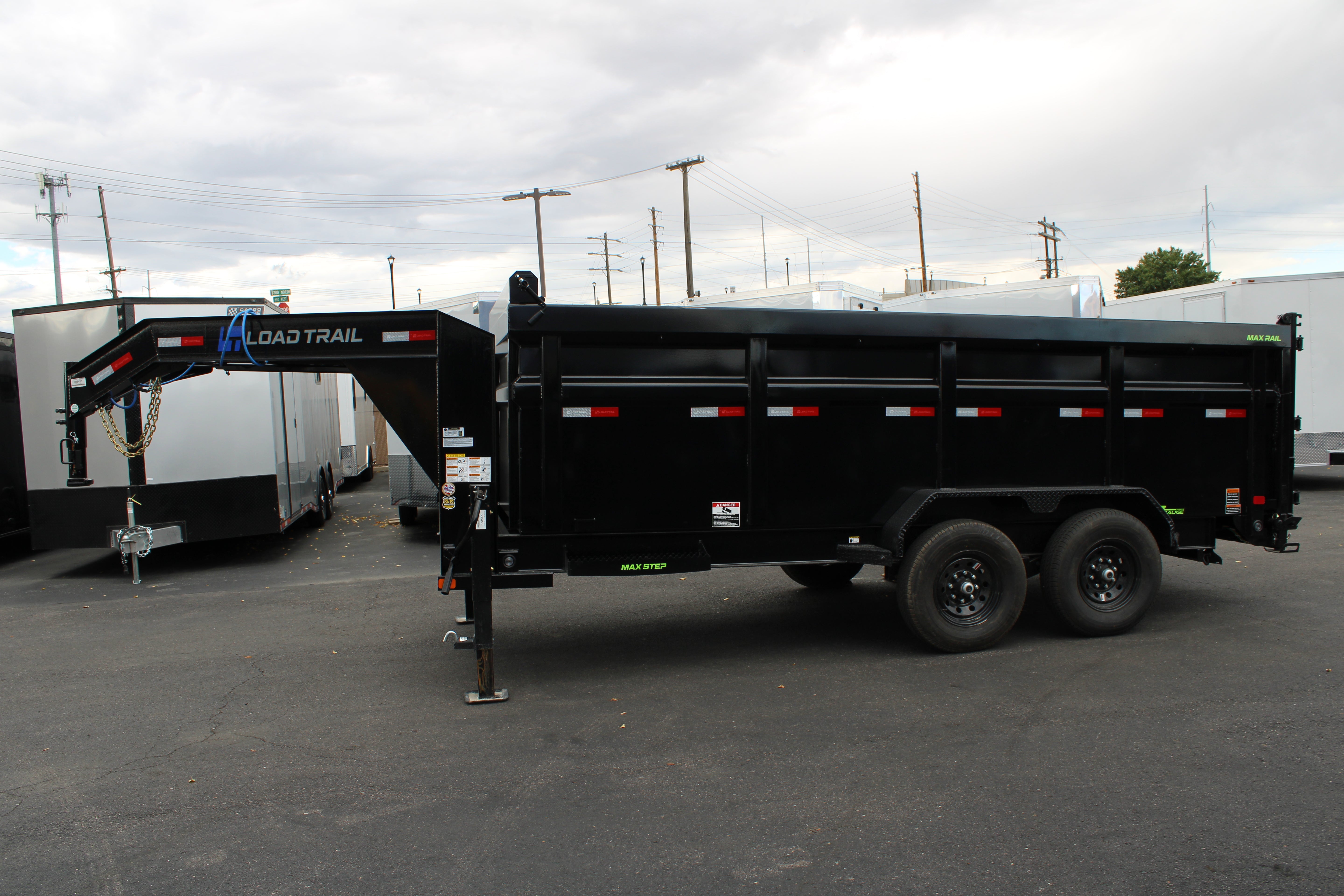 Load Trail 83" x 16' Dump Trailer
