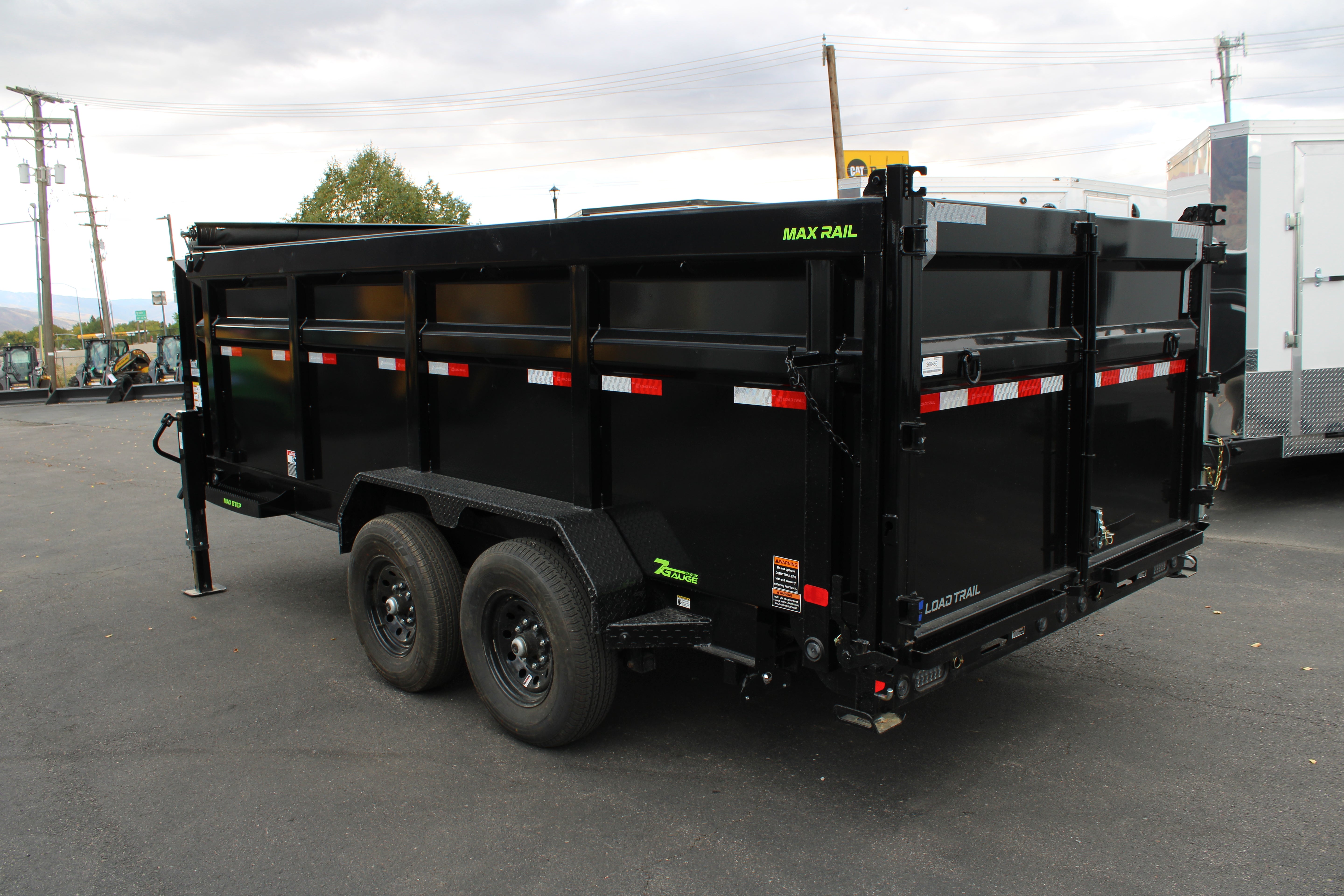 Load Trail 83" x 16' Dump Trailer