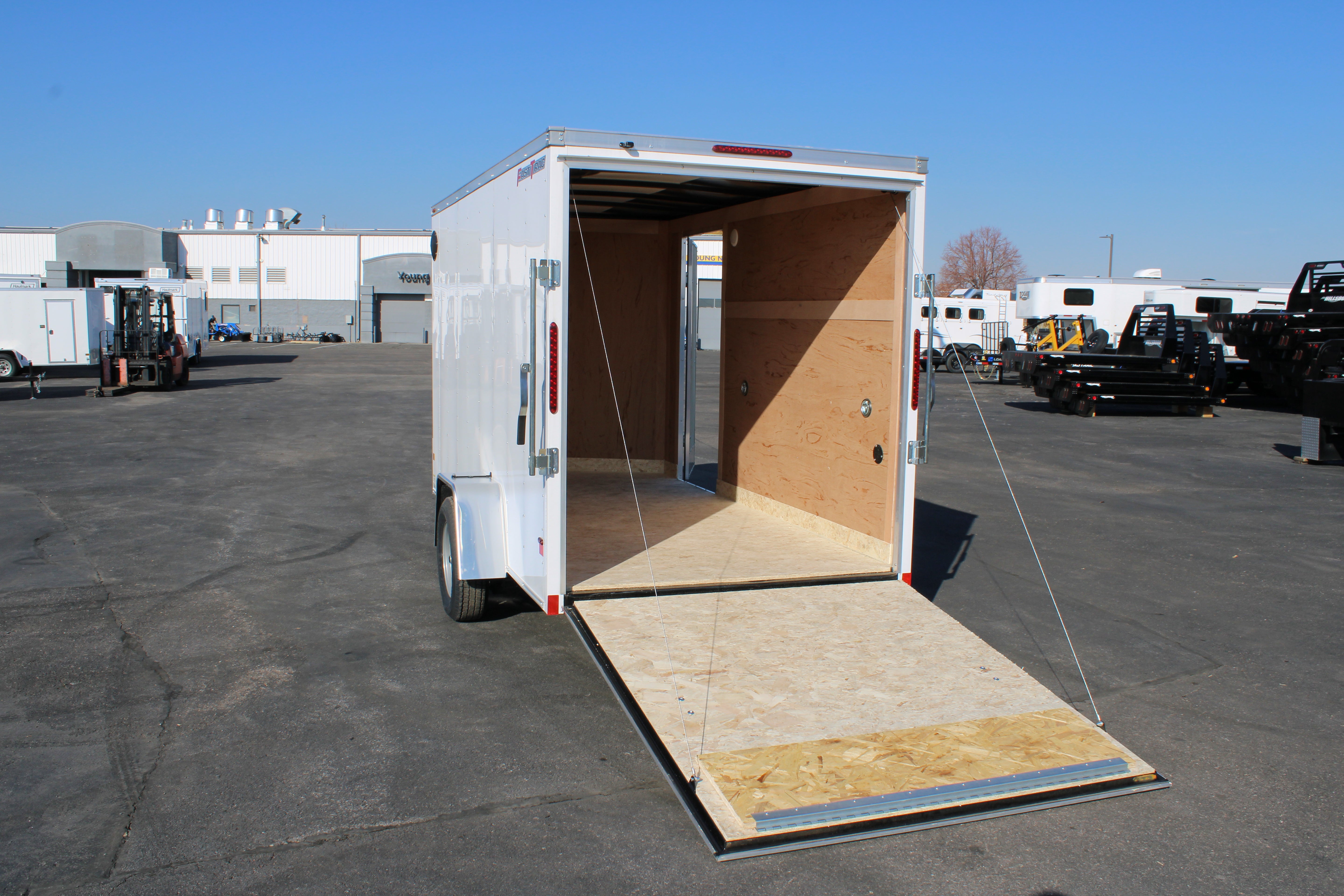 2025 Wells Cargo 6 x 12 Enclosed Trailer