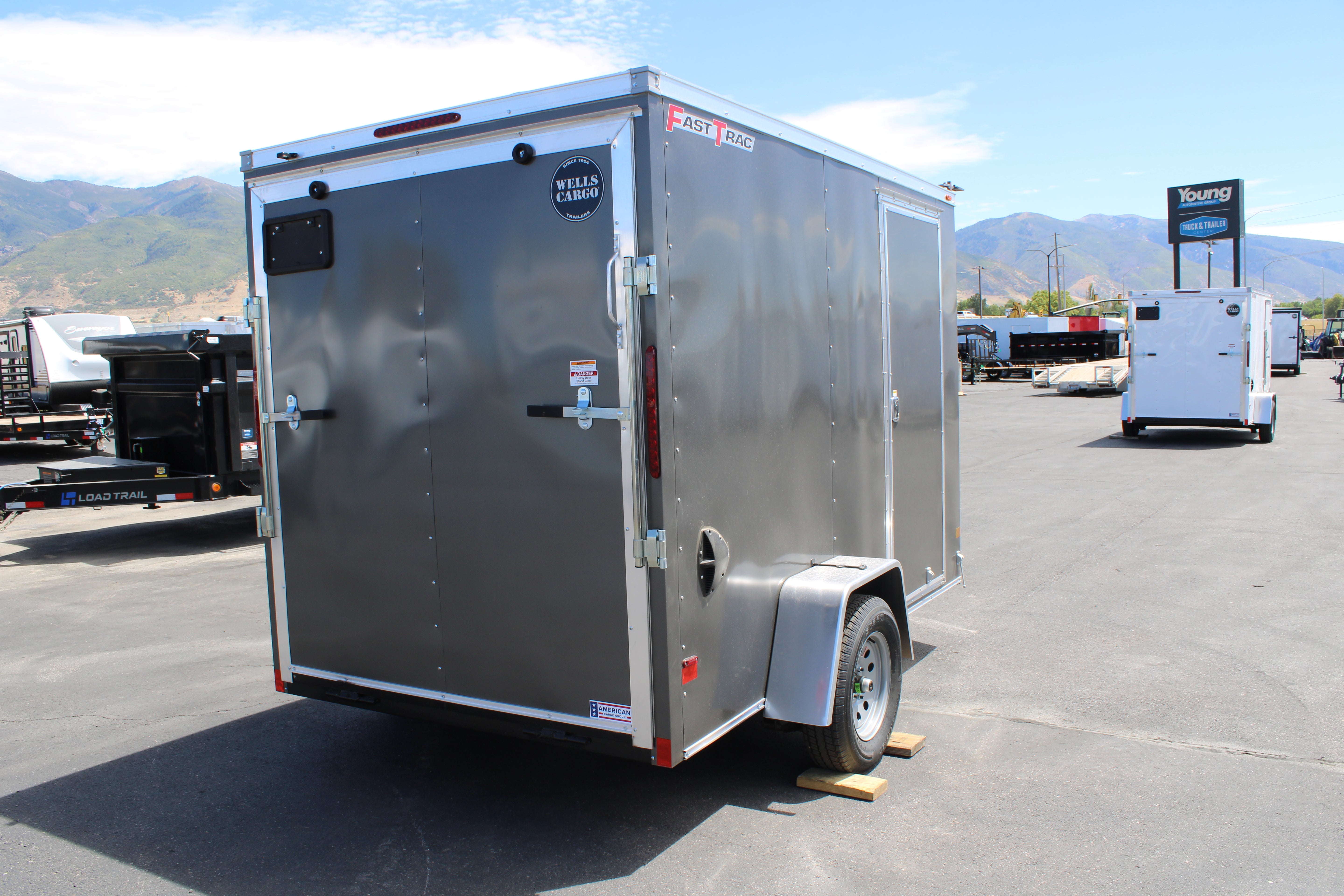Wells Cargo 6 x 10 Deluxe Enclosed Trailer