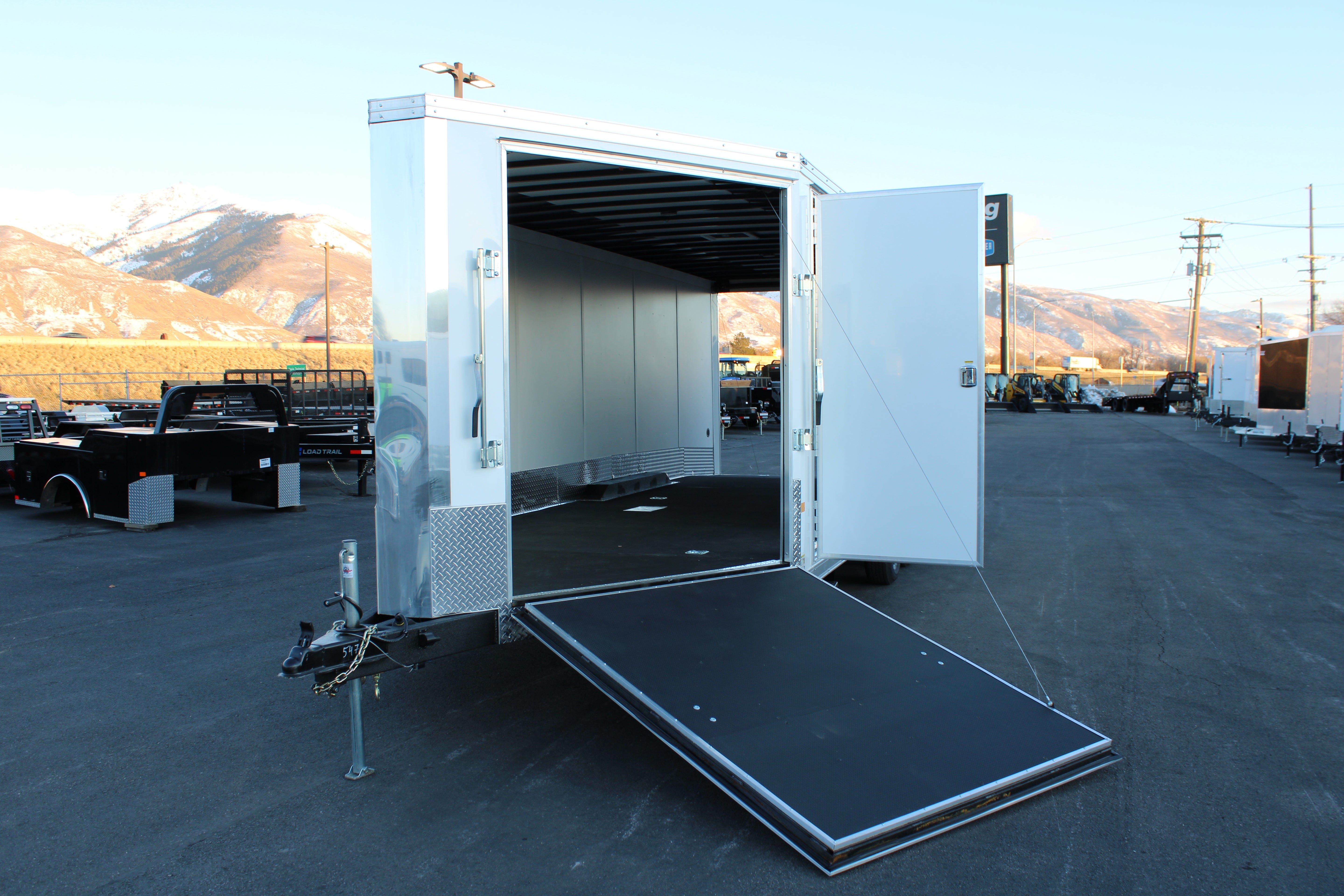 2025 Wells Cargo 8.5 x 28 Enclosed Snowmobile Trailer