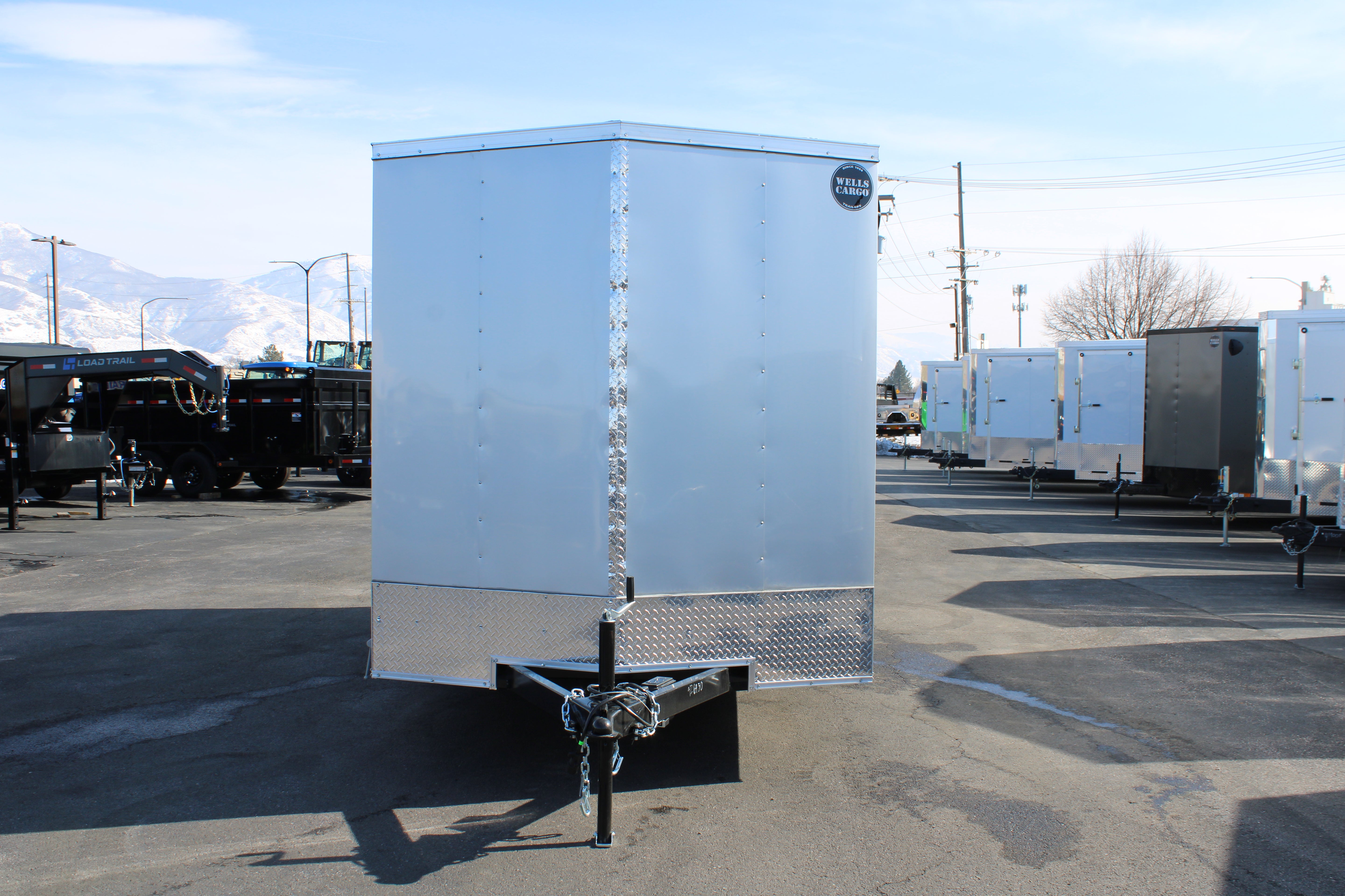 2025 Wells Cargo 7 x 16 Deluxe Enclosed Trailer