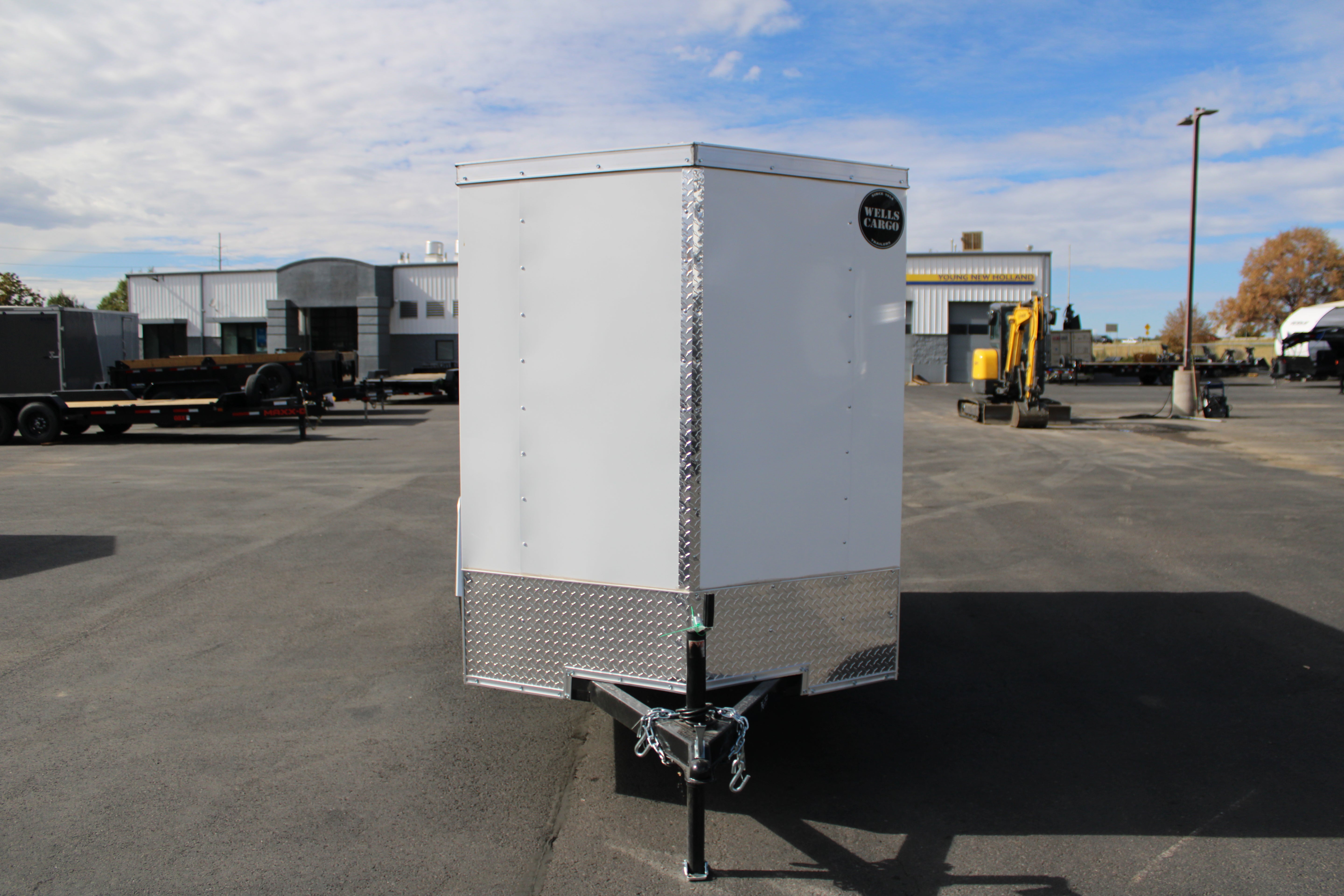 Wells Cargo 5 x 10 Deluxe Enclosed Trailer