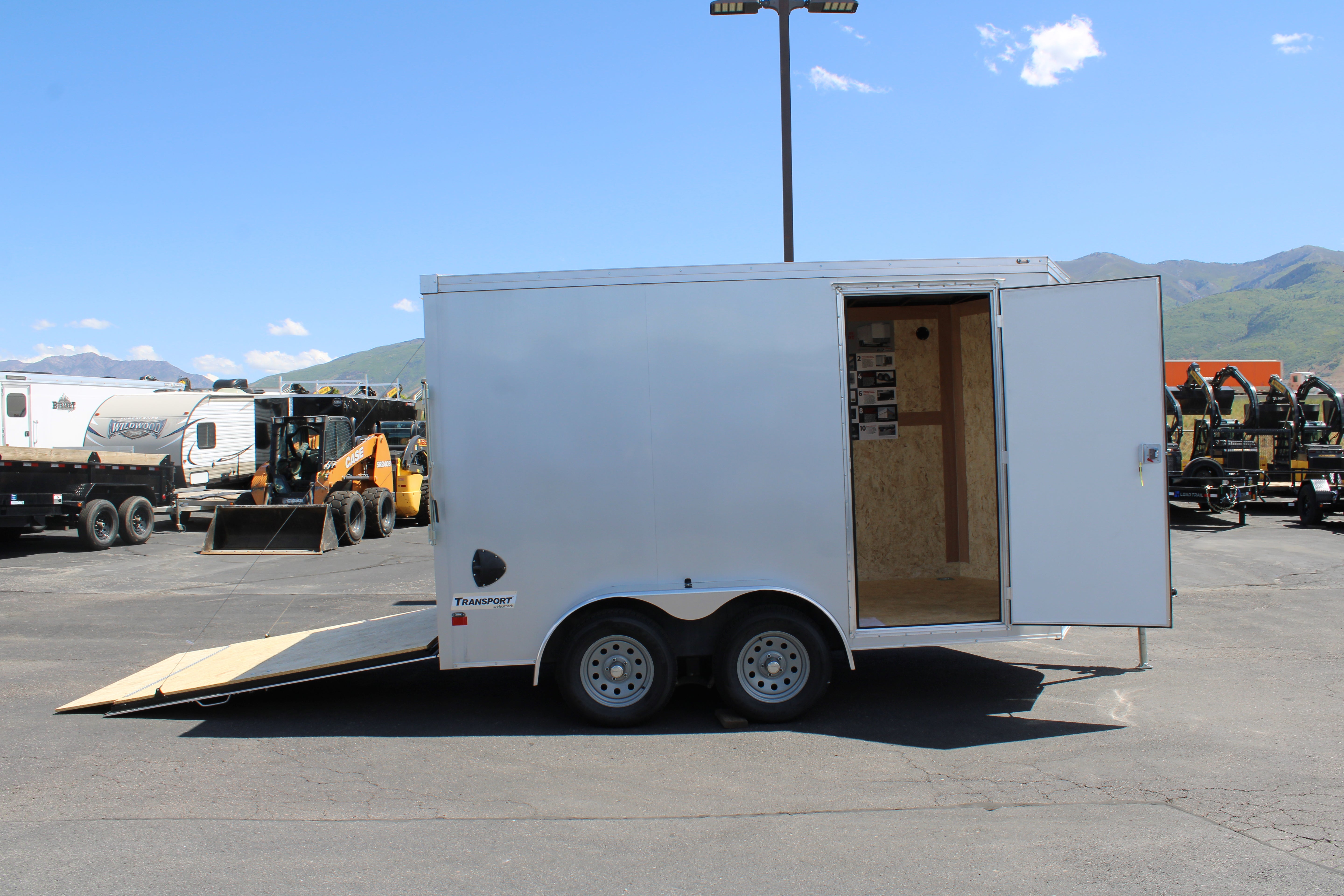 7x12 Enclosed Trailer