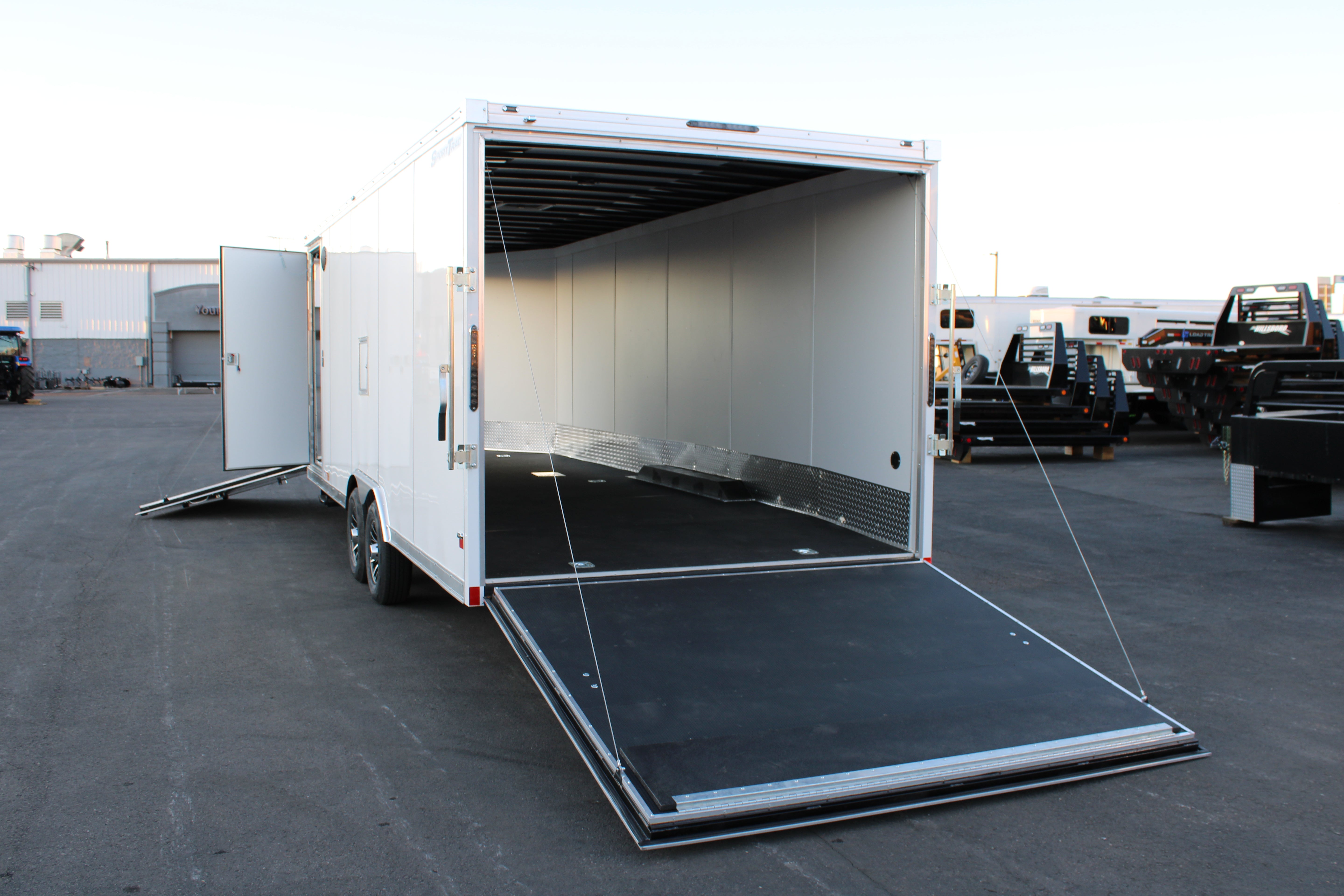 2025 Wells Cargo 8.5 x 28 Enclosed Snowmobile Trailer