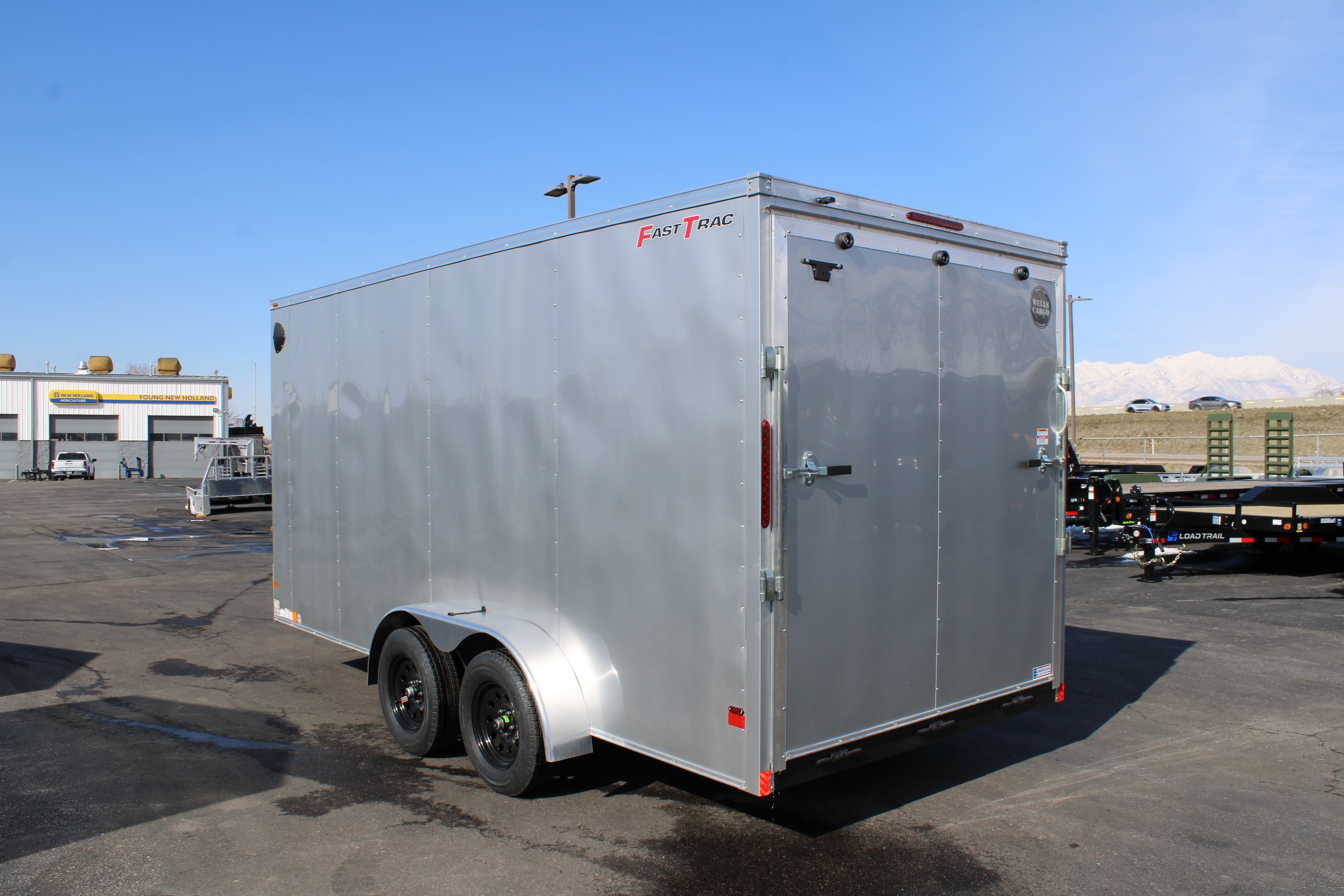 2025 Wells Cargo 7 x 16 Deluxe Enclosed Trailer