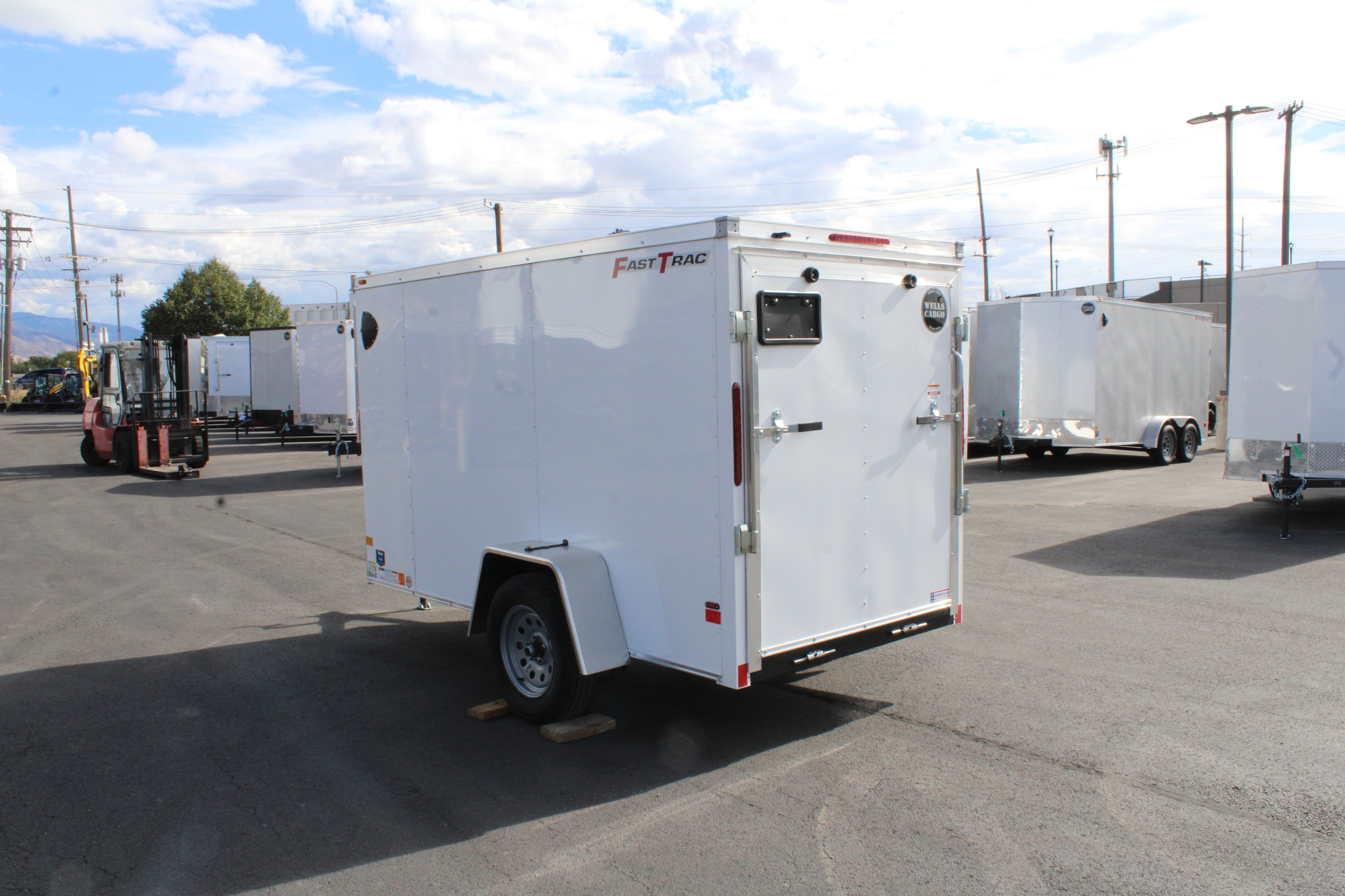 Wells Cargo 5 x 10 Deluxe Enclosed Trailer