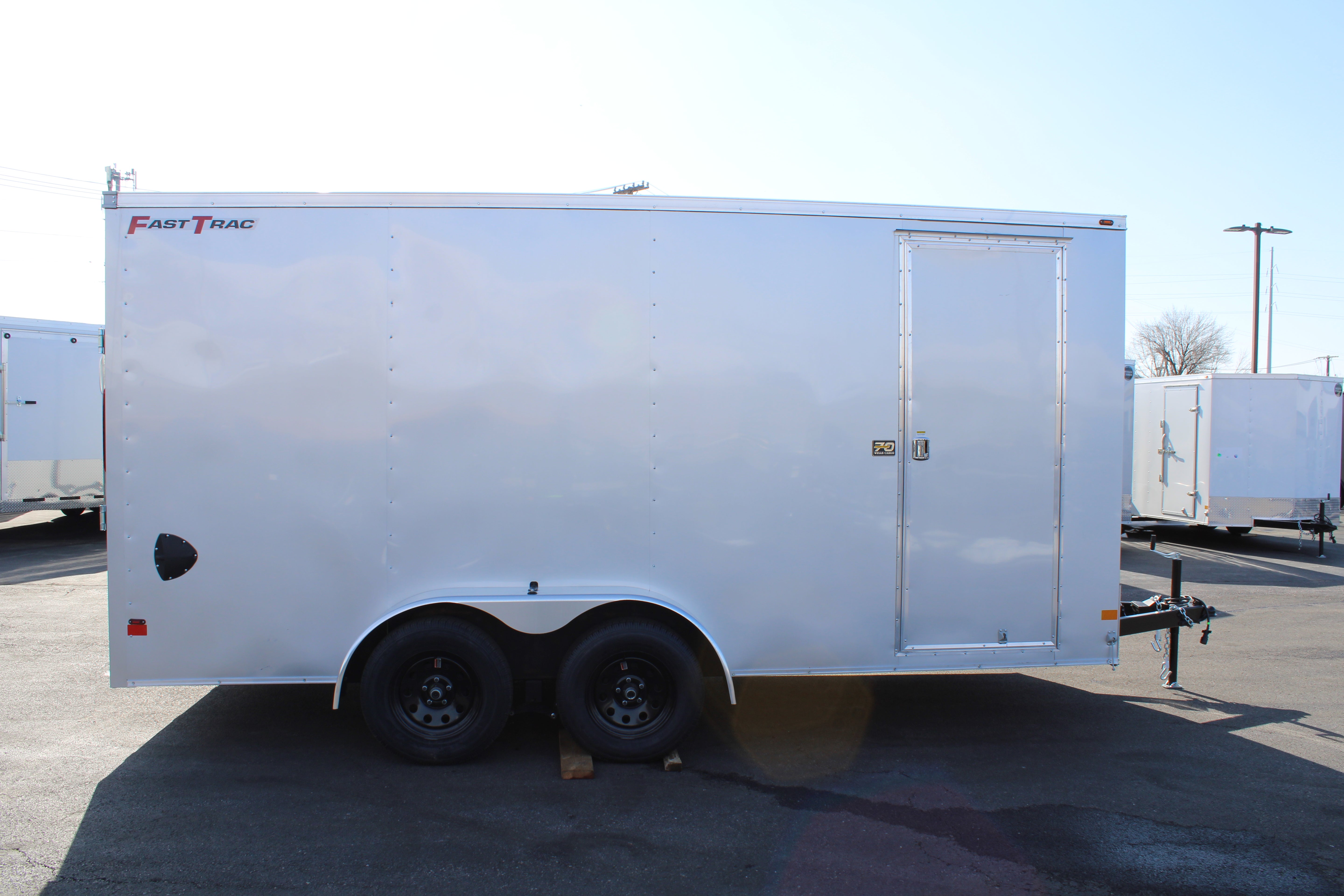 2025 Wells Cargo 7 x 16 Deluxe Enclosed Trailer