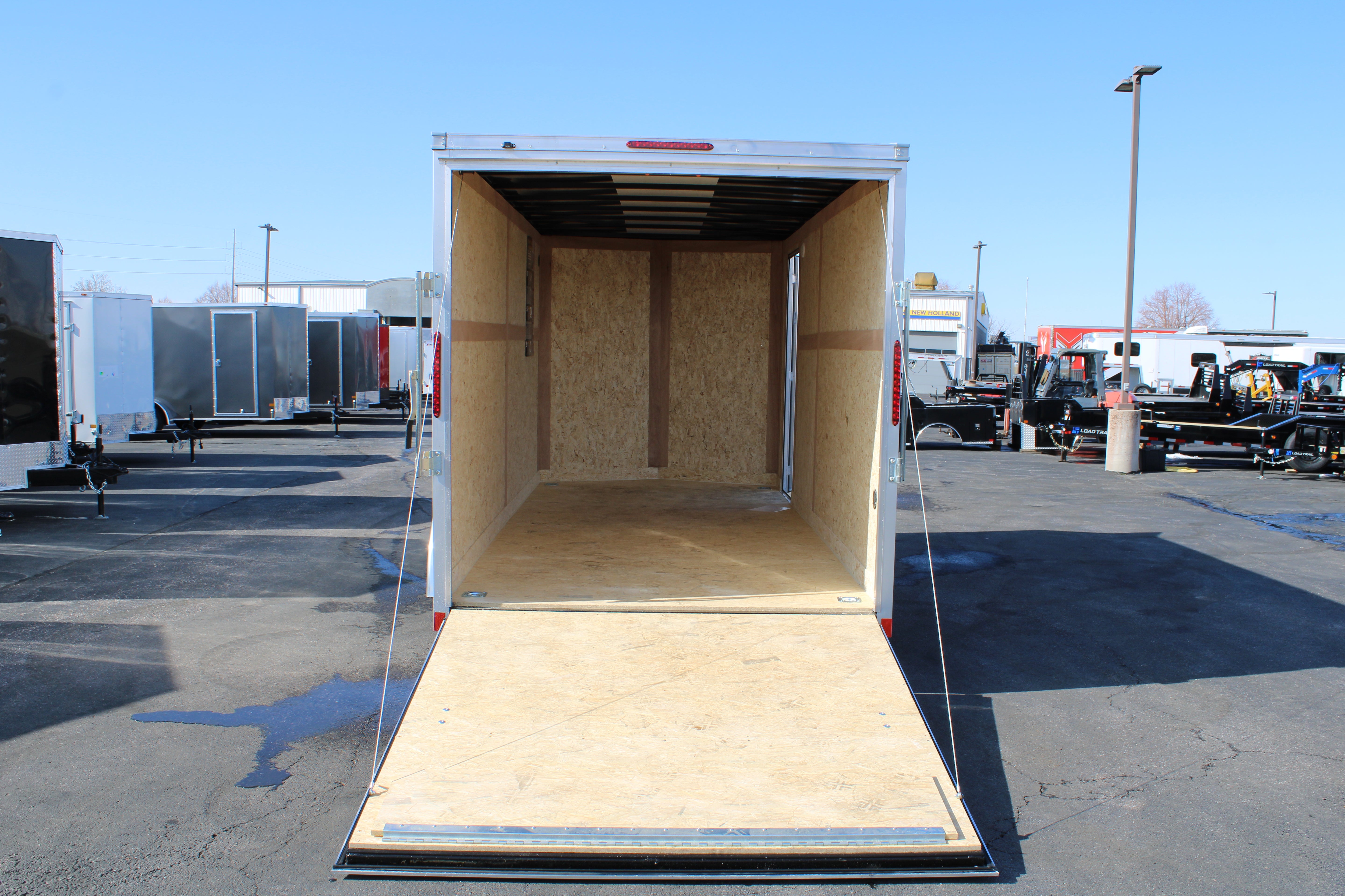 2025 Wells Cargo 7 x 16 Deluxe Enclosed Trailer