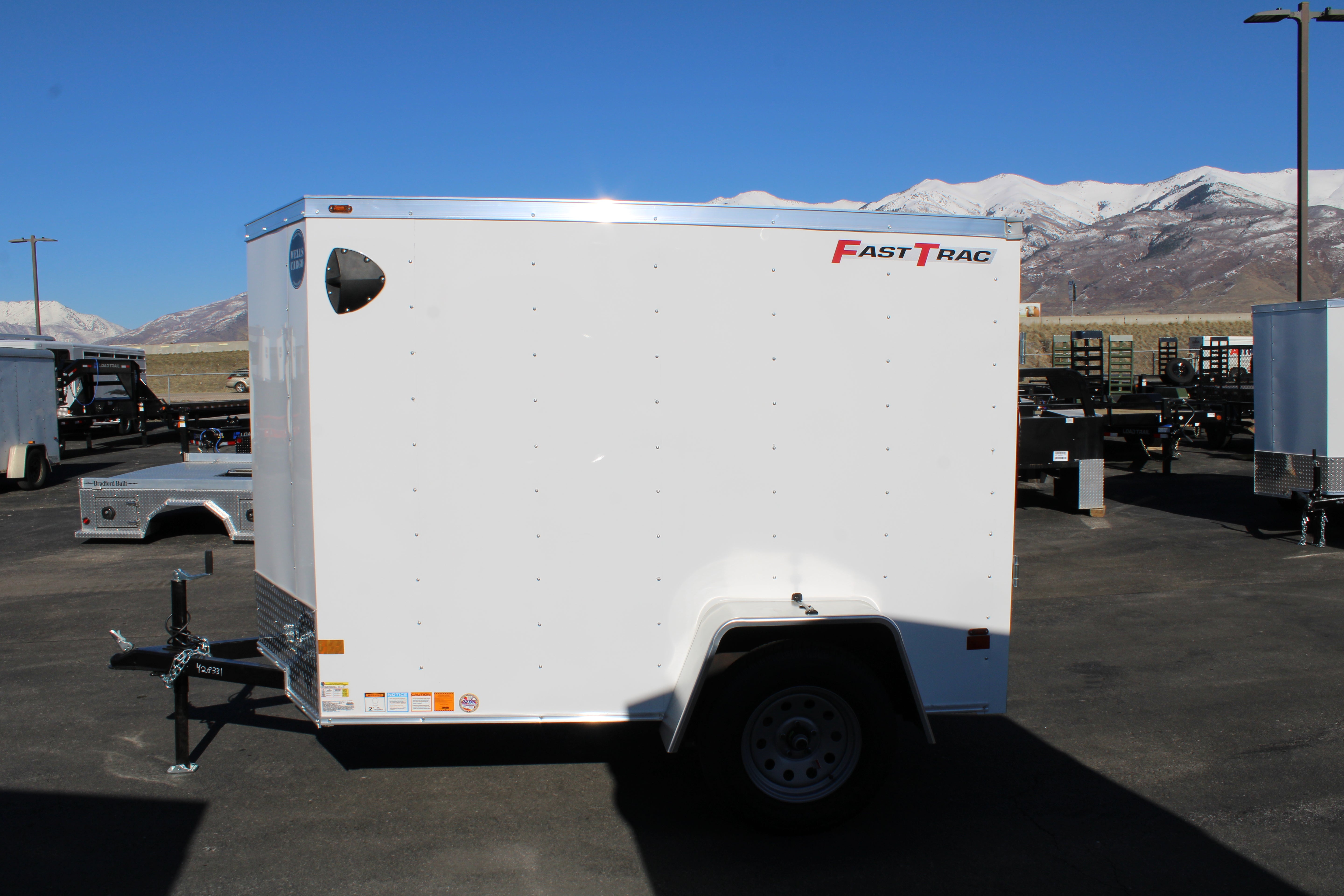 2025 Wells Cargo 5 x 8 Enclosed Trailer