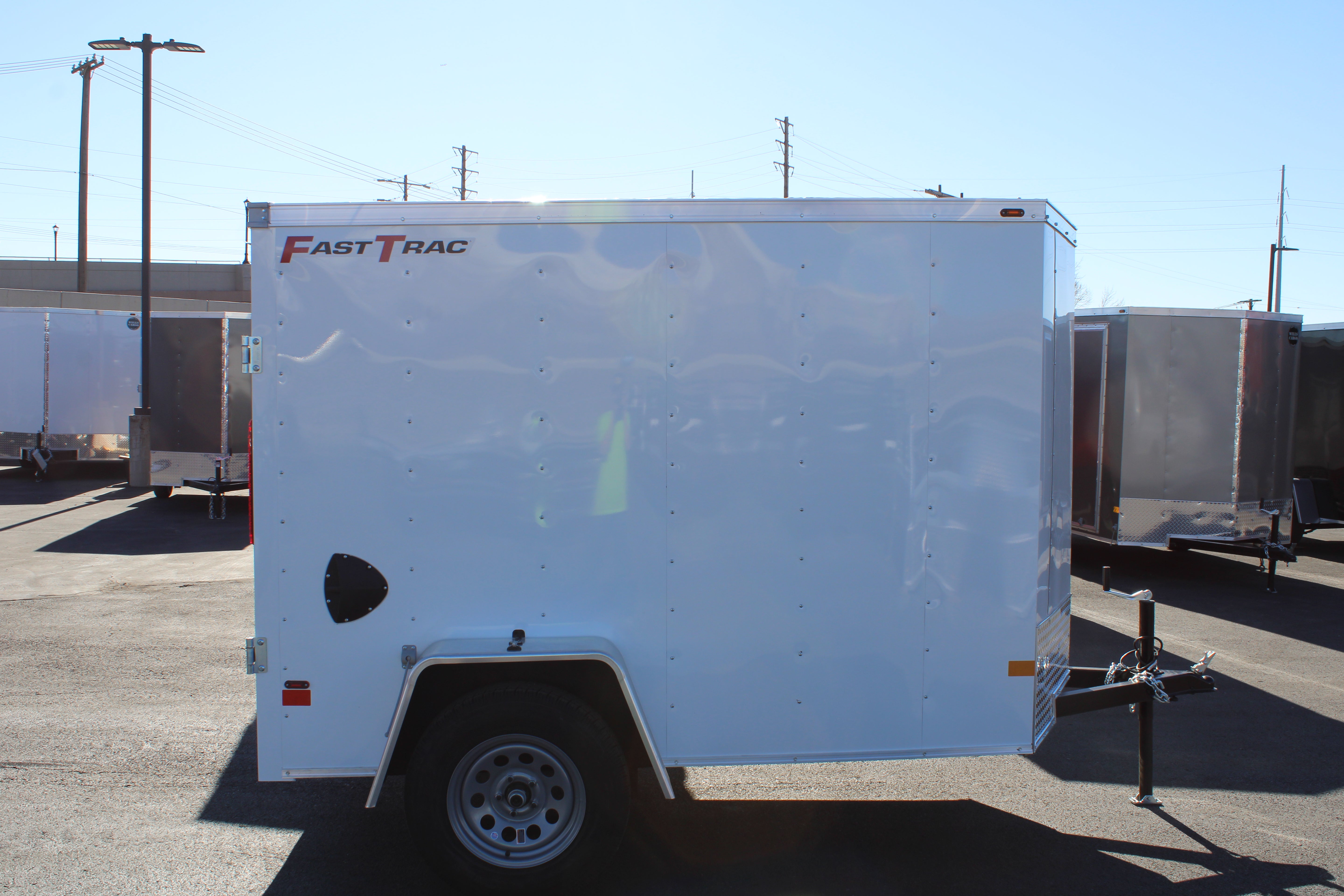 2025 Wells Cargo 5 x 8 Enclosed Trailer