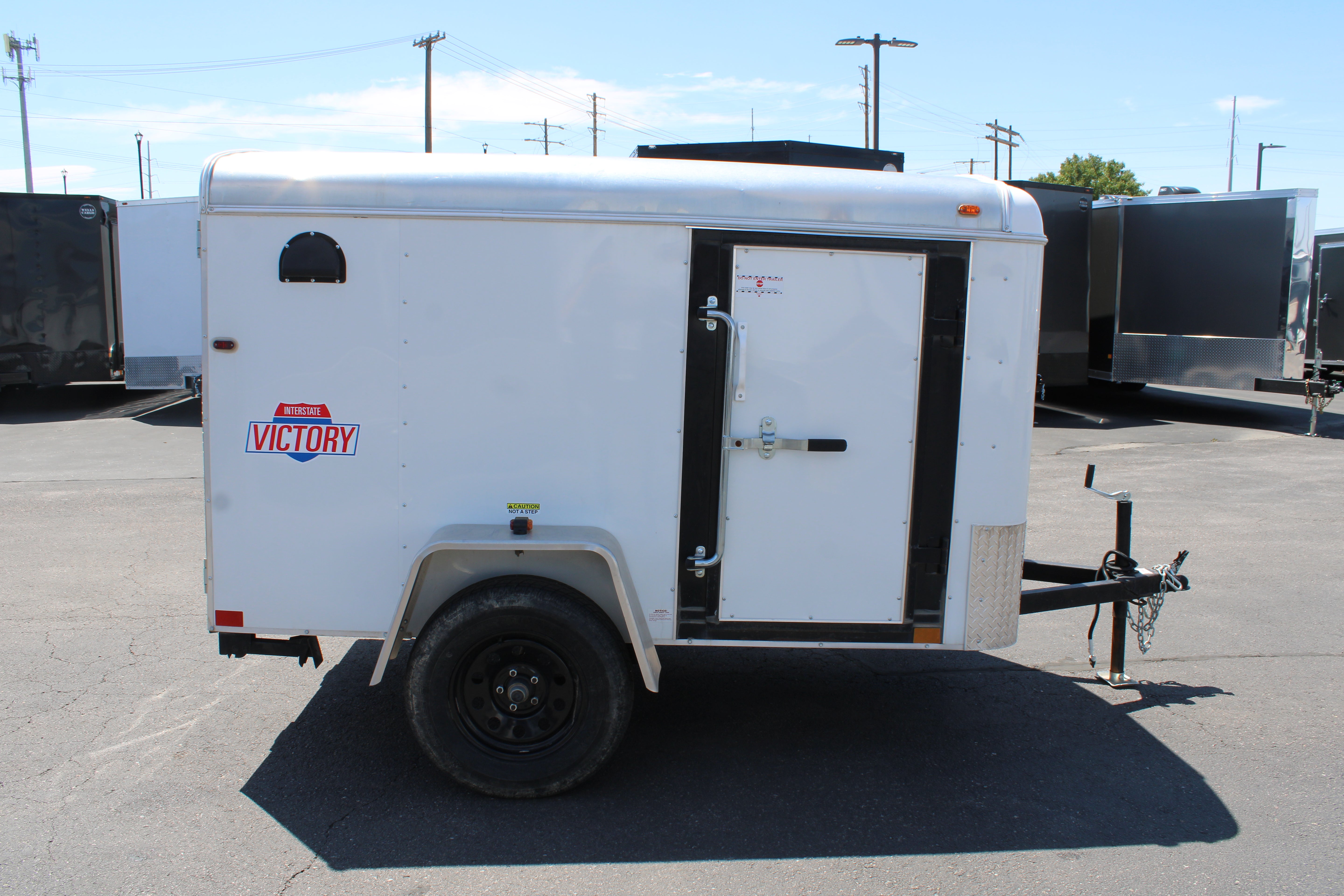 USED 5X8 ENCLOSED TRAILER