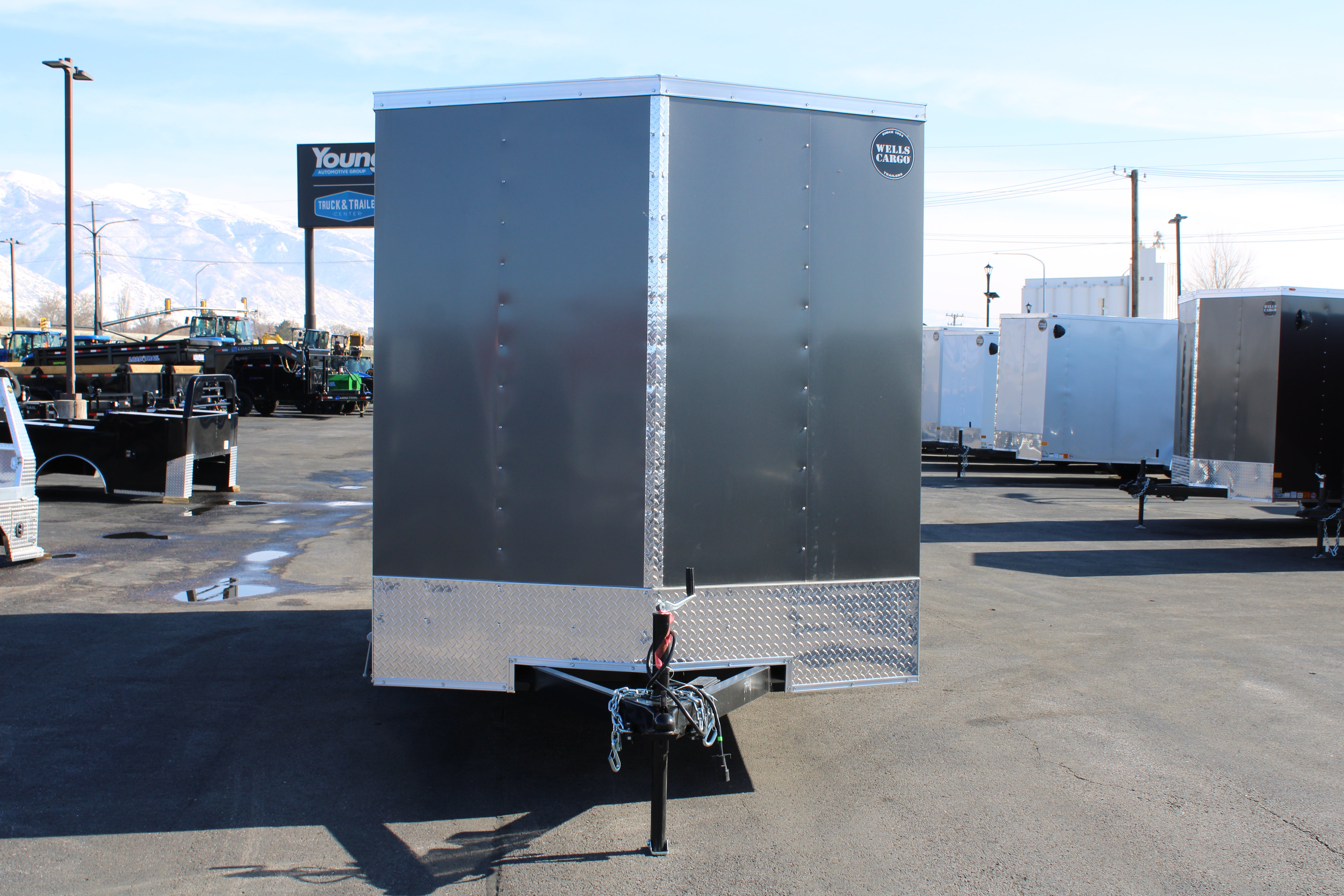 2025 Wells Cargo 7 x 16 Deluxe Enclosed Trailer