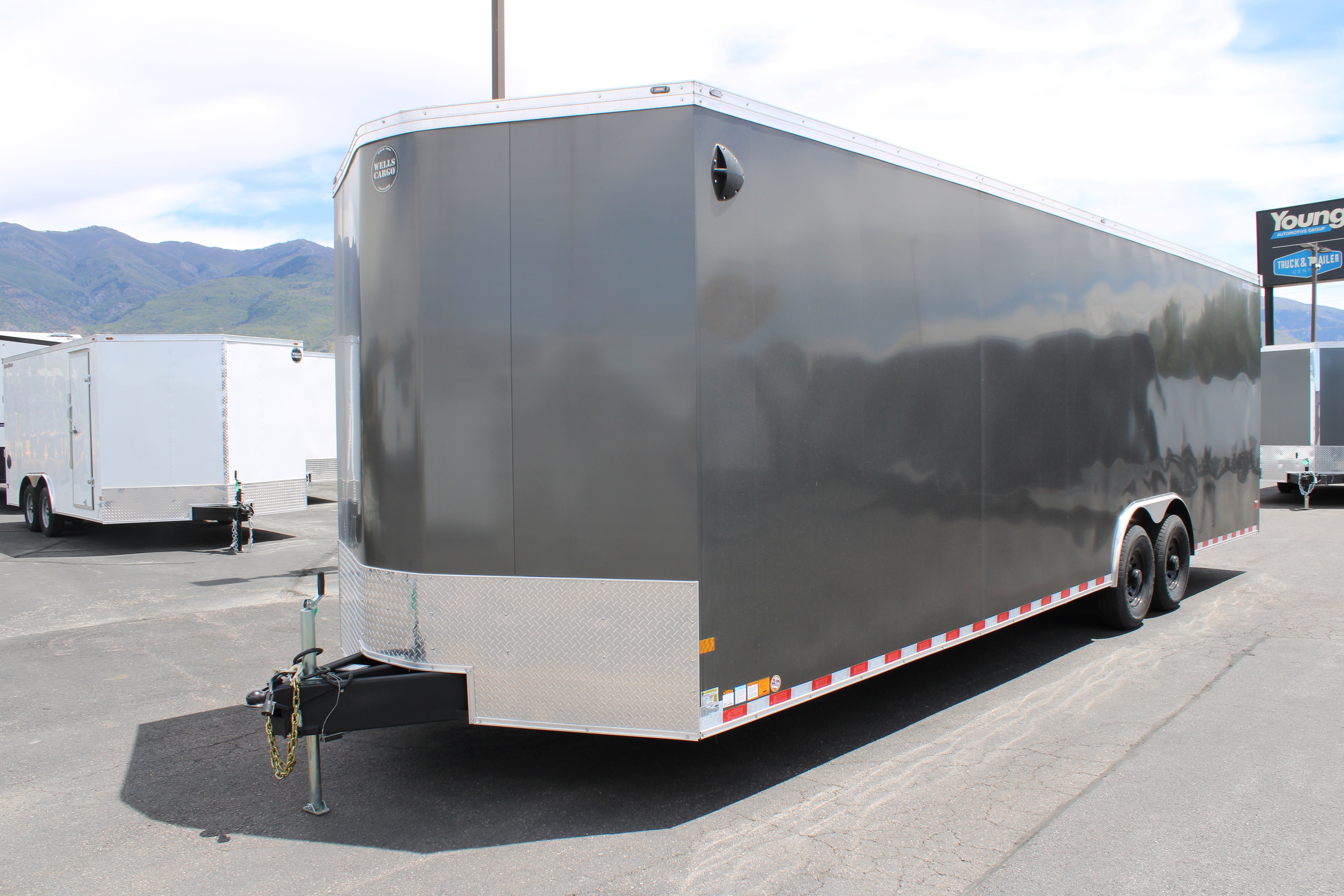 8.5x28 Enclosed Wells Cargo