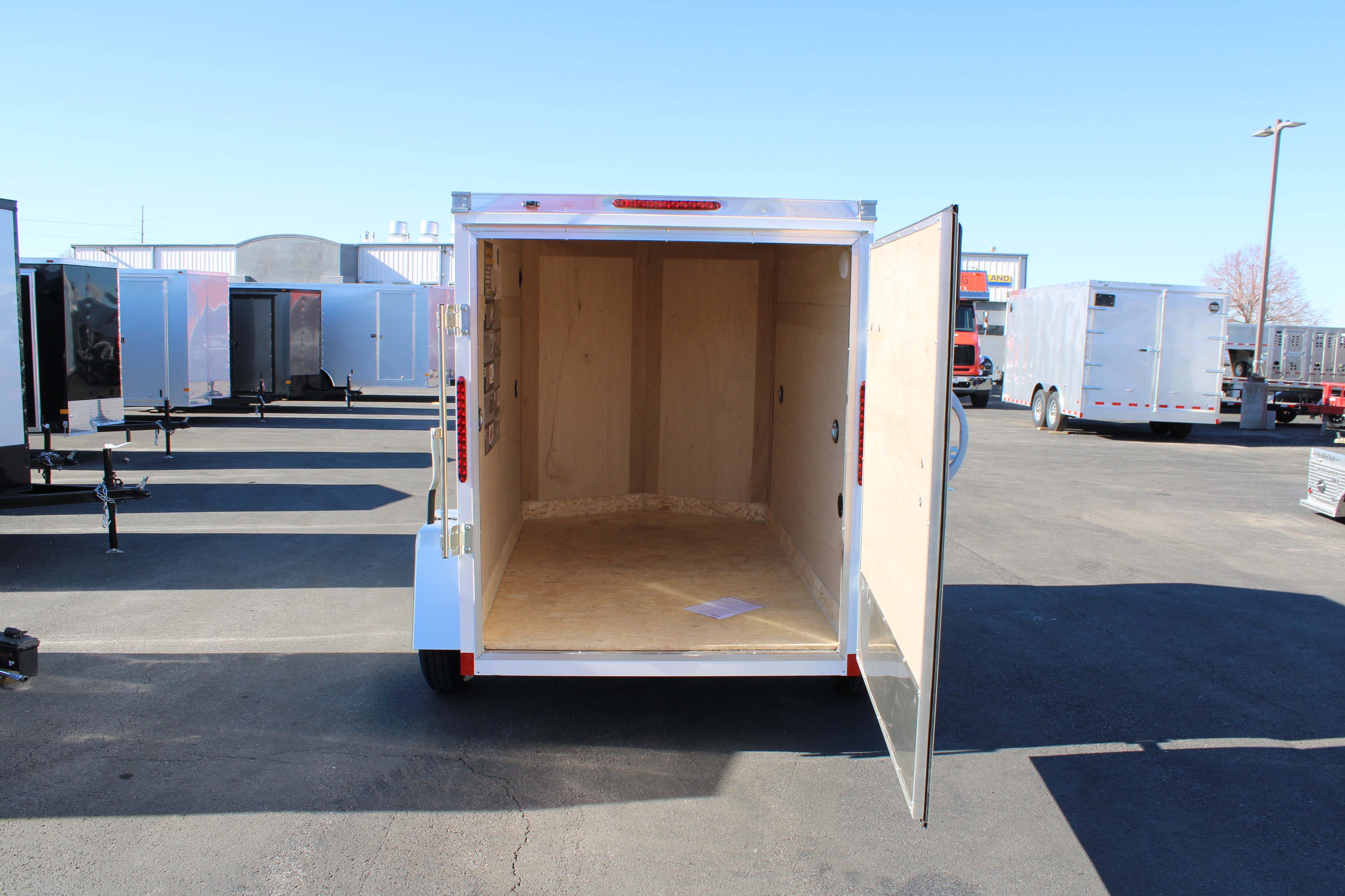 2025 Wells Cargo 5 x 8 Enclosed Trailer