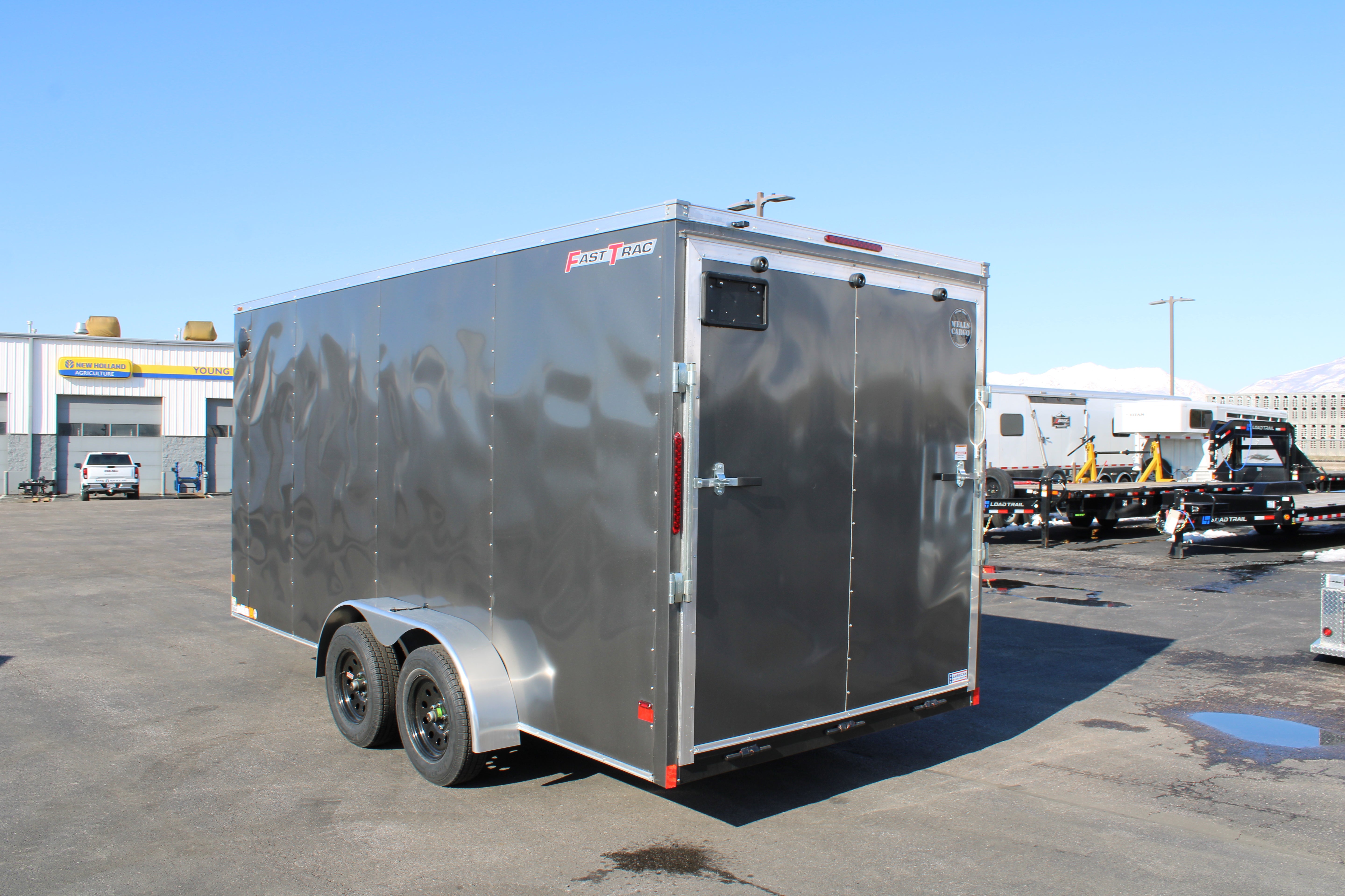 2025 Wells Cargo 7 x 16 Deluxe Enclosed Trailer