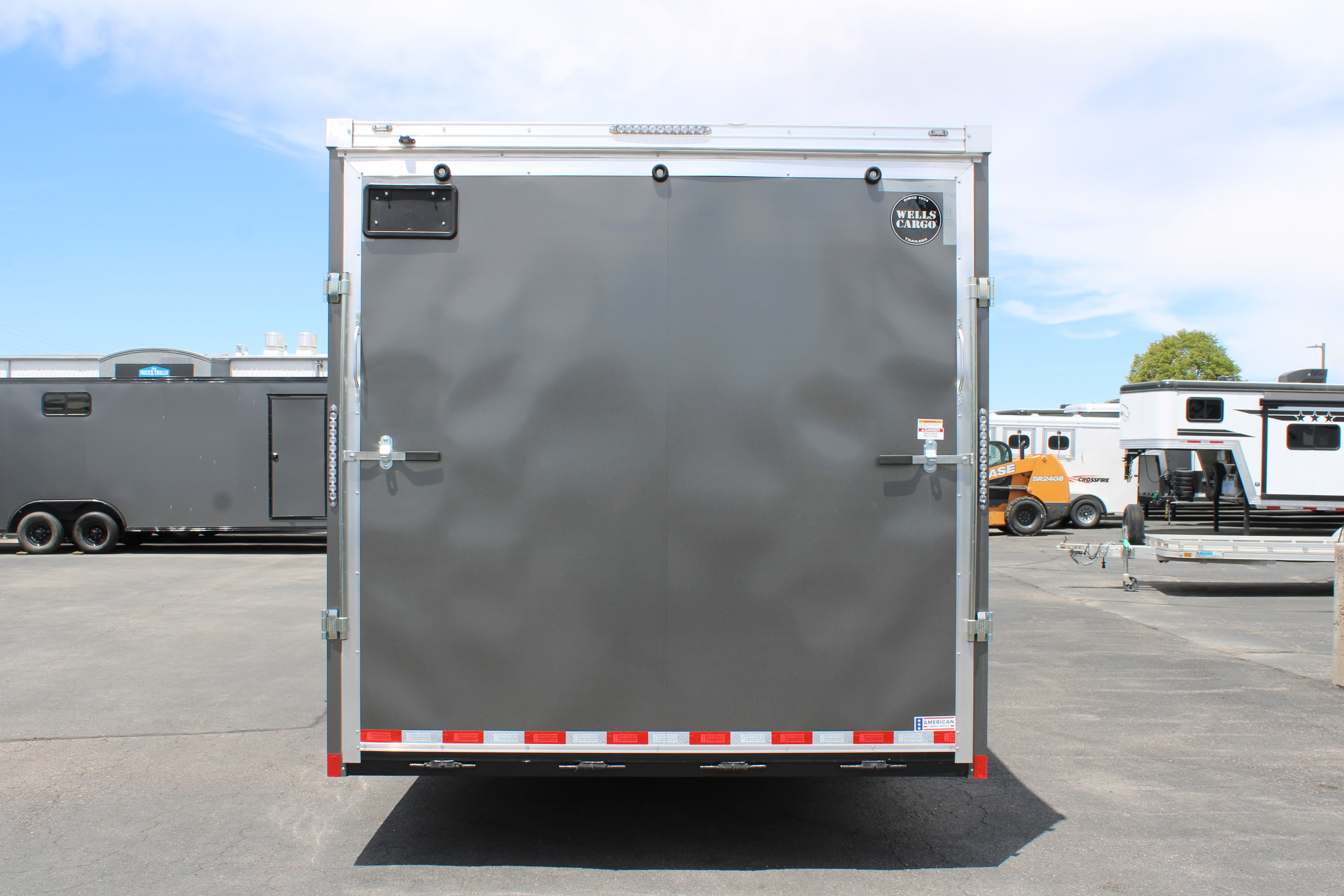 8.5x28 Enclosed Wells Cargo