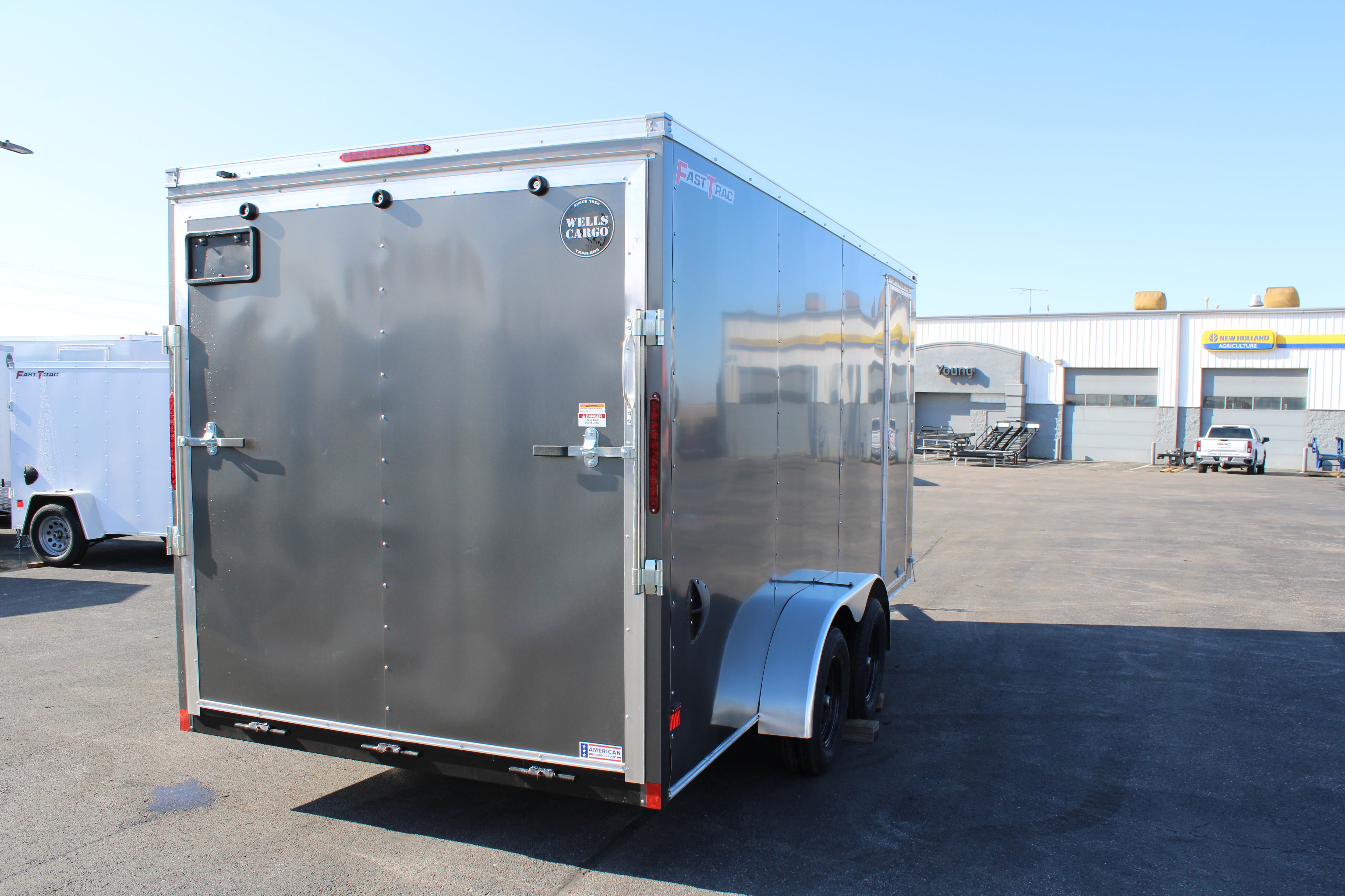 2025 Wells Cargo 7 x 16 Deluxe Enclosed Trailer