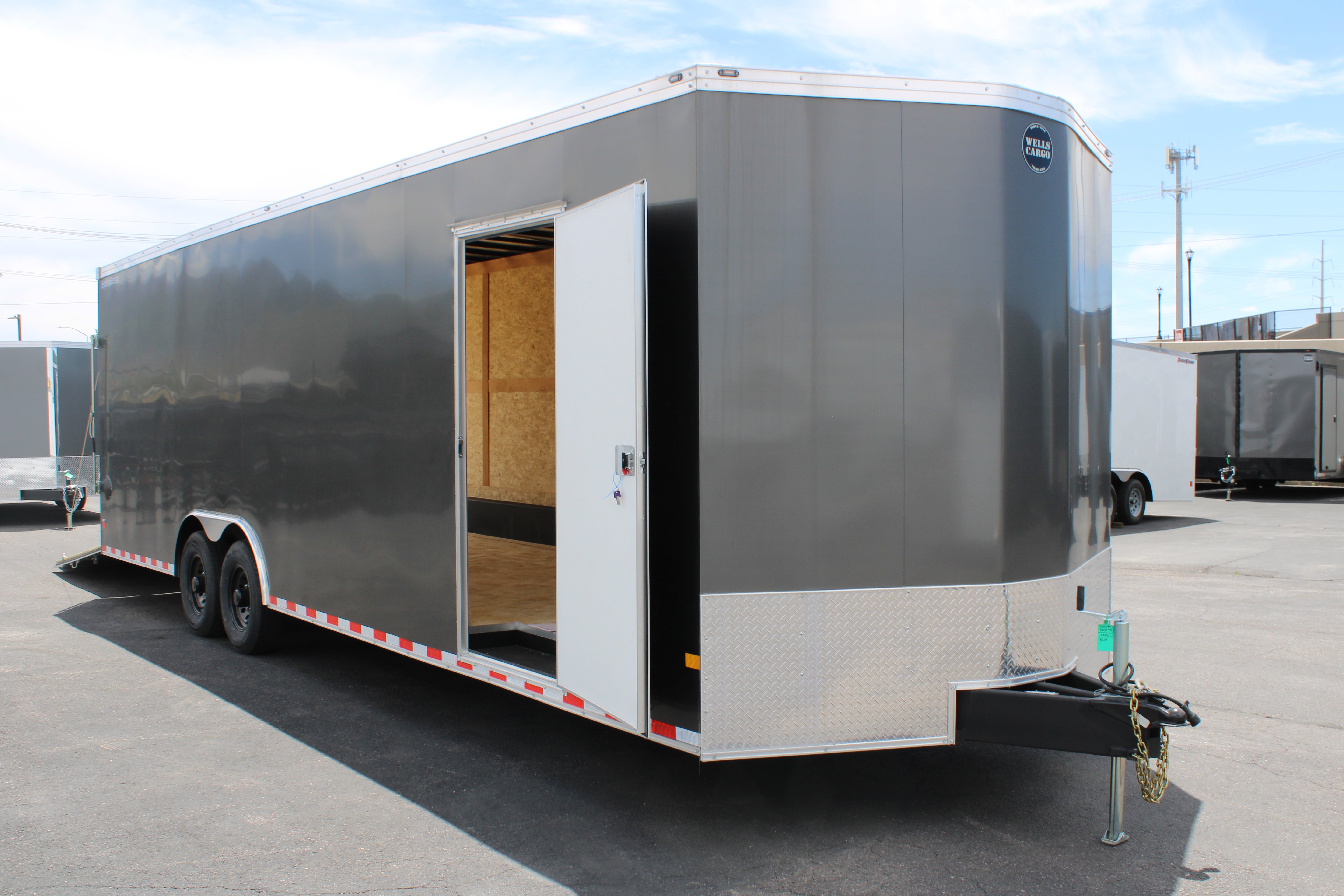 8.5x28 Enclosed Wells Cargo