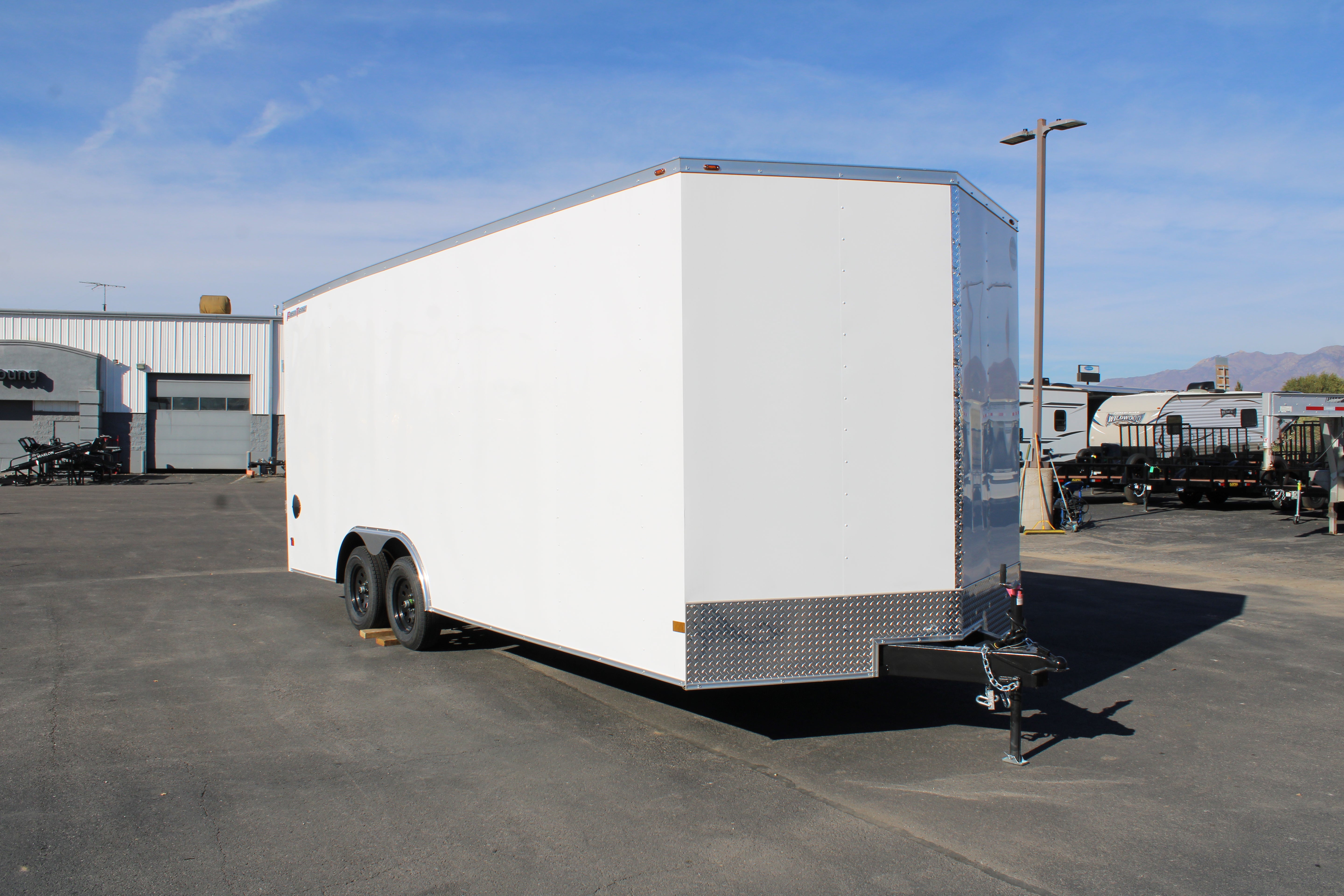 Wells Cargo 8.5 x 20 Deluxe Enclosed Trailer