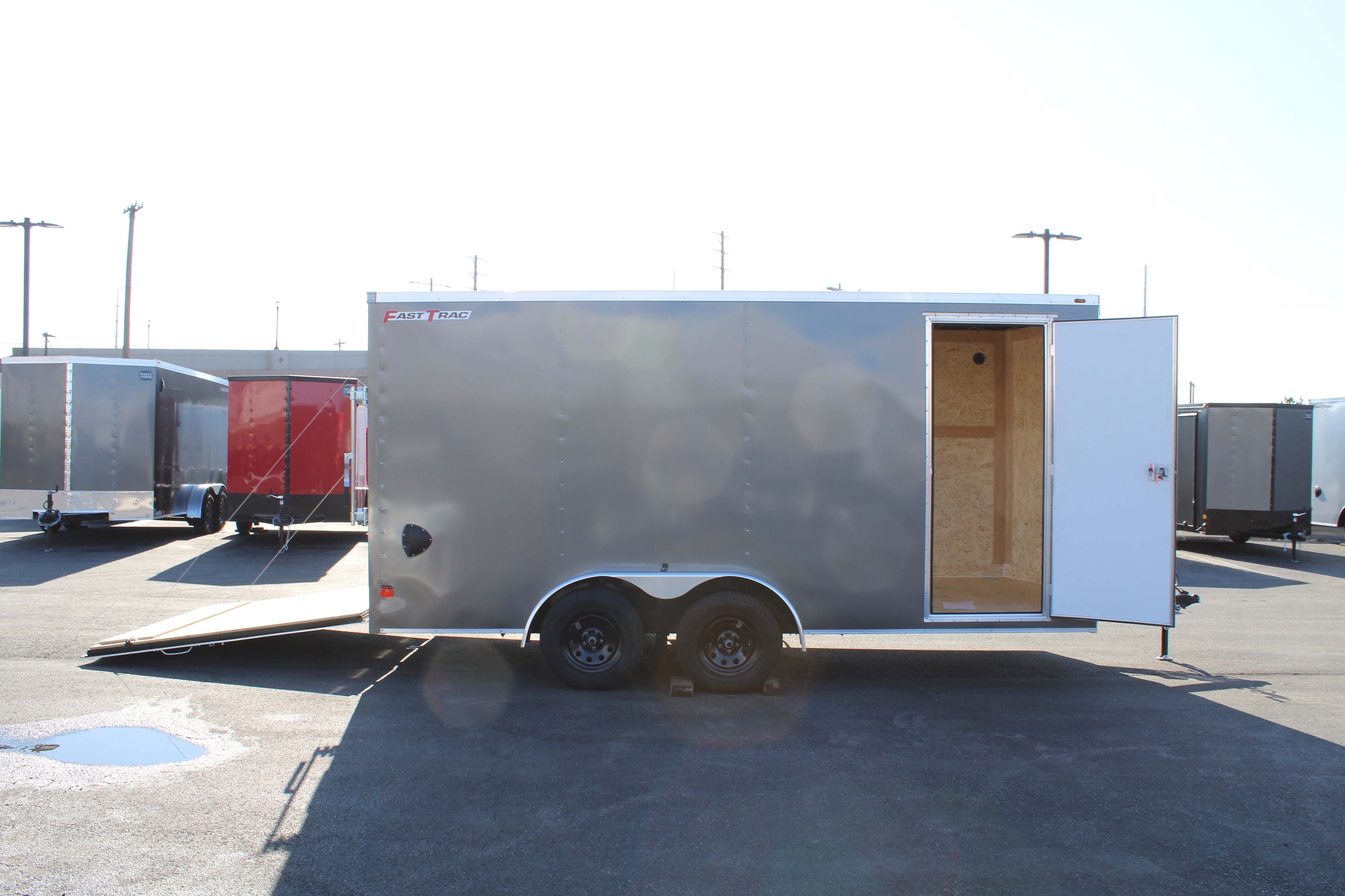 2025 Wells Cargo 7 x 16 Deluxe Enclosed Trailer