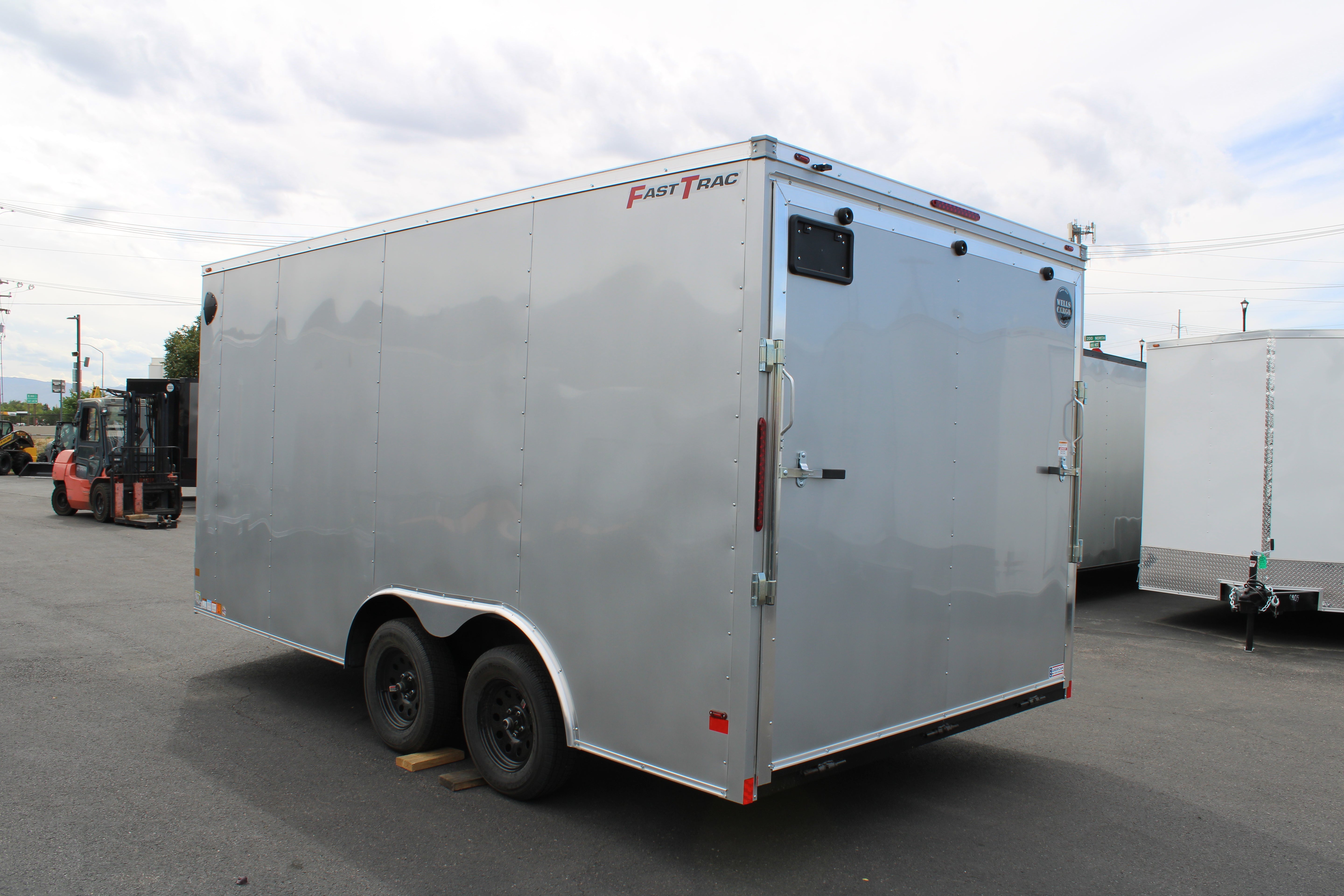 Wells Cargo 8.5 x 16 Deluxe Enclosed Trailer