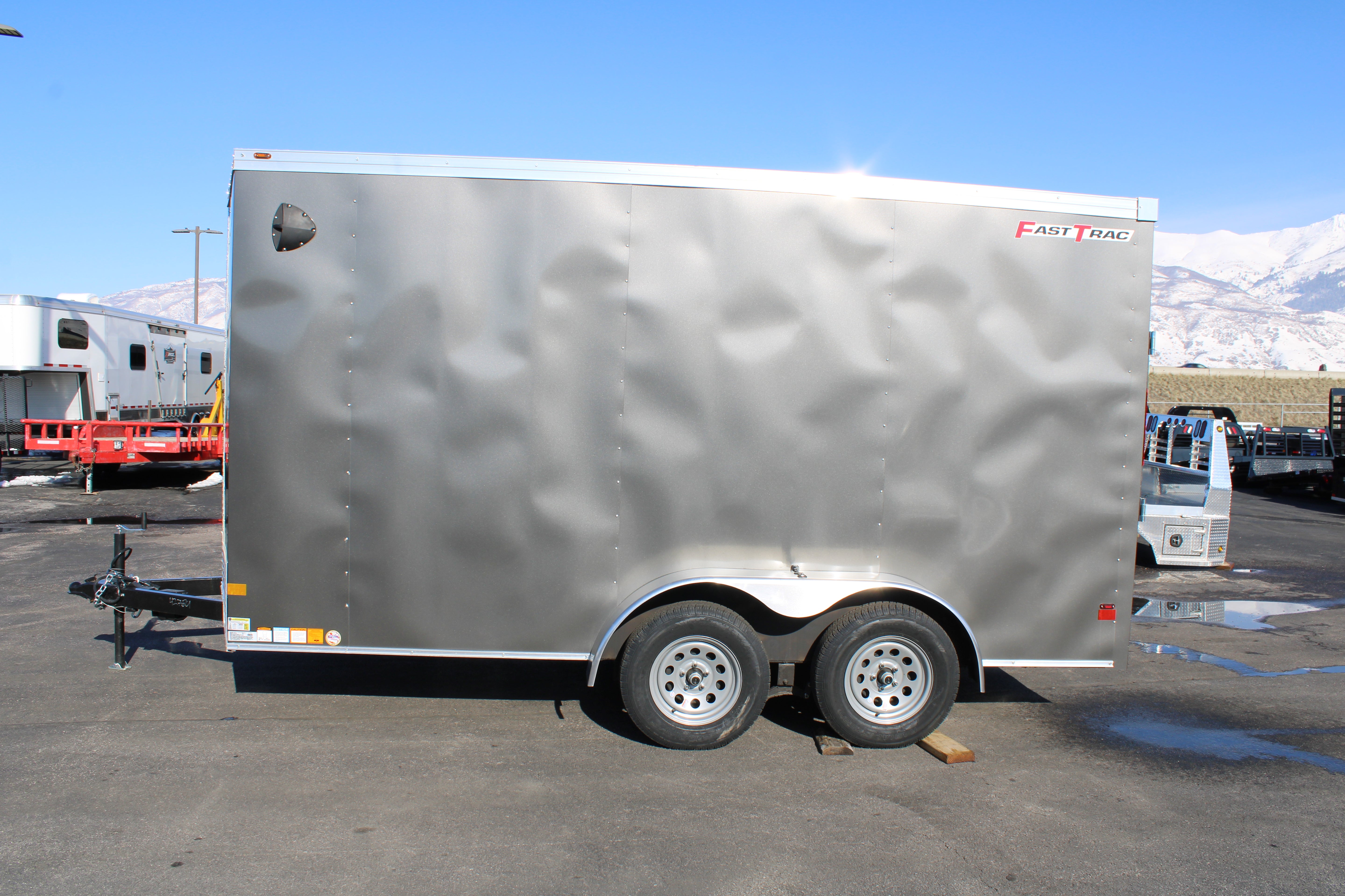 2025 Wells Cargo 7 x 14 Deluxe Enclosed Trailer