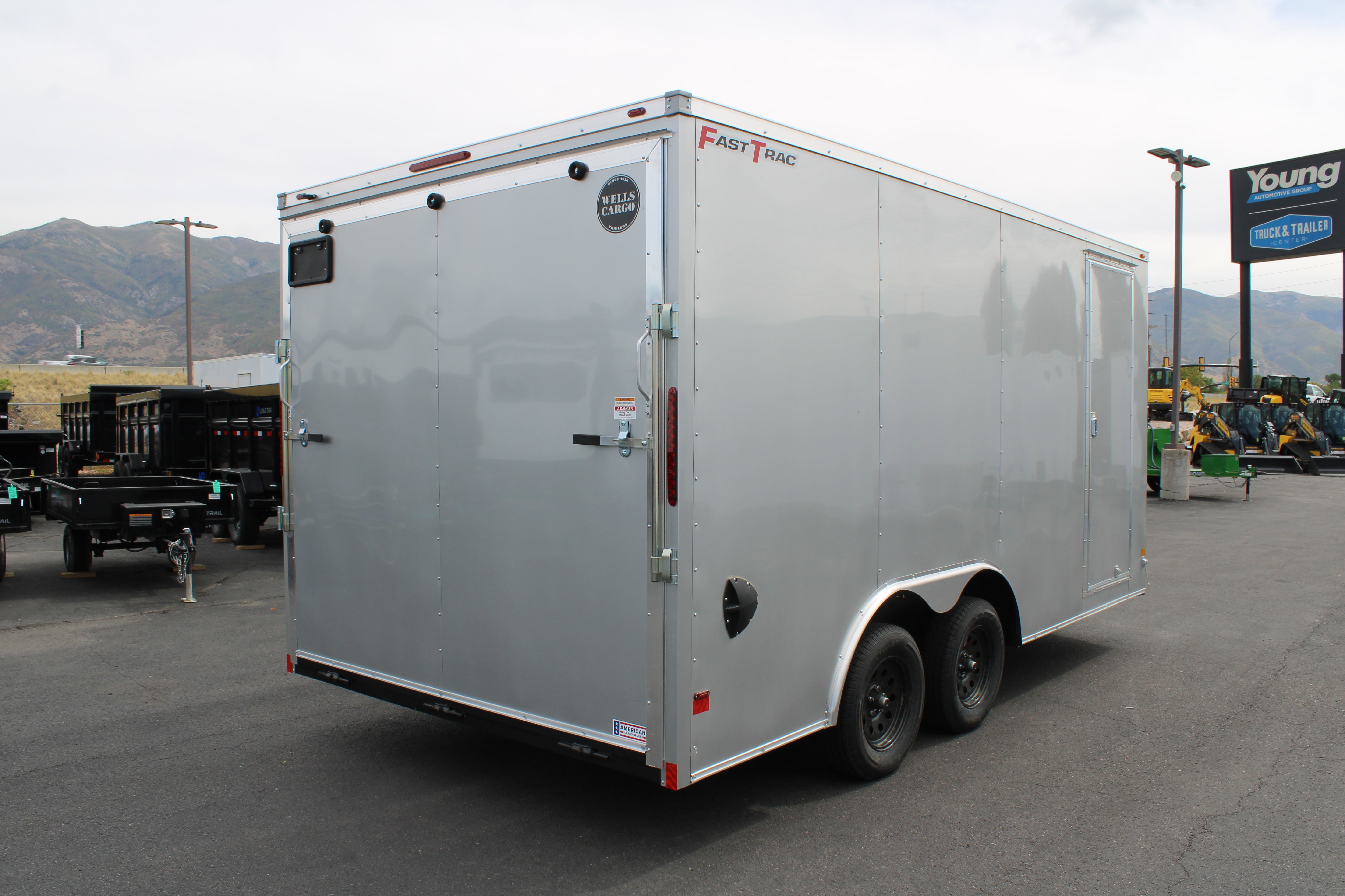 Wells Cargo 8.5 x 16 Deluxe Enclosed Trailer