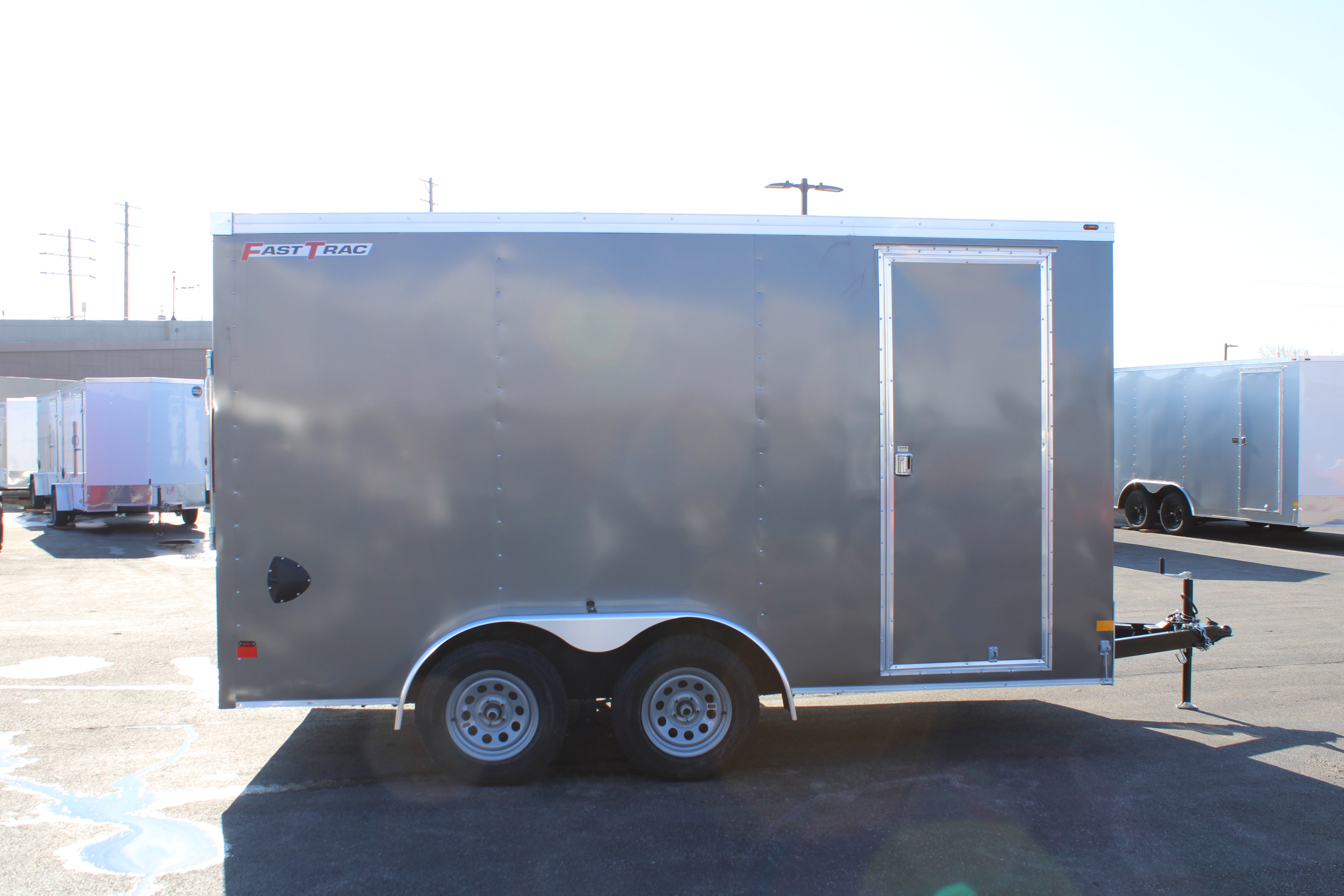 2025 Wells Cargo 7 x 14 Deluxe Enclosed Trailer