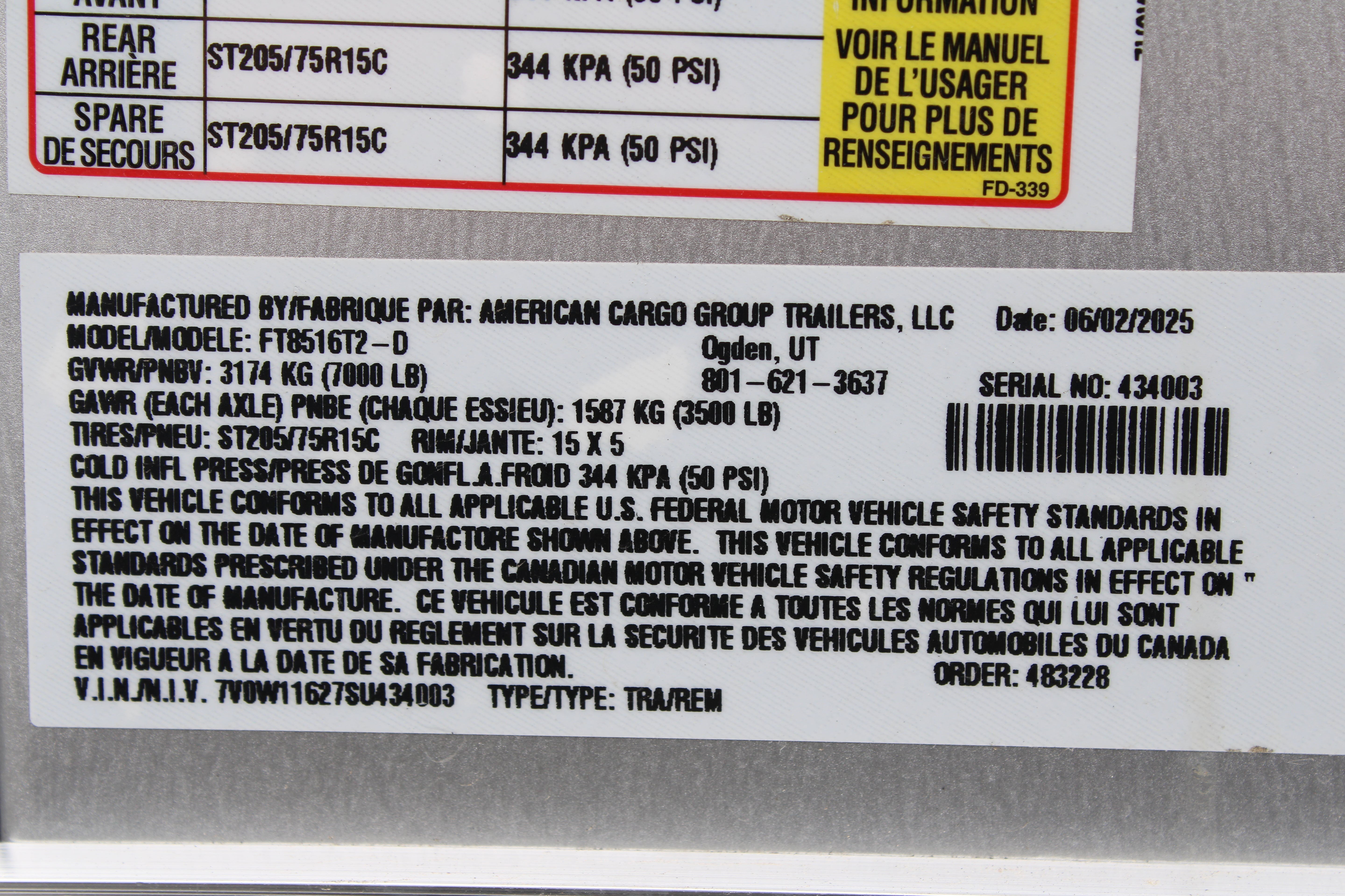 Wells Cargo 8.5 x 16 Deluxe Enclosed Trailer