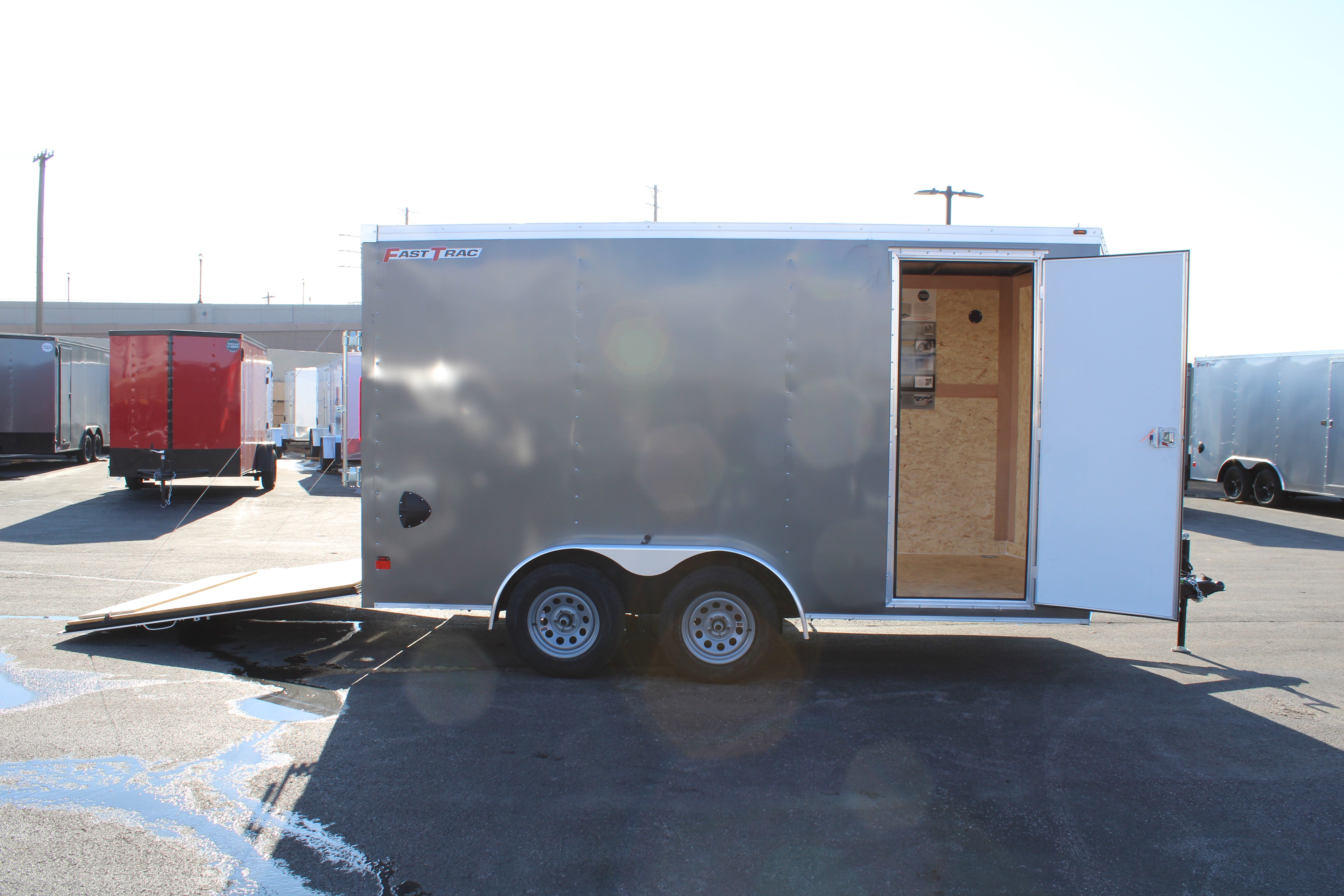 2025 Wells Cargo 7 x 14 Deluxe Enclosed Trailer