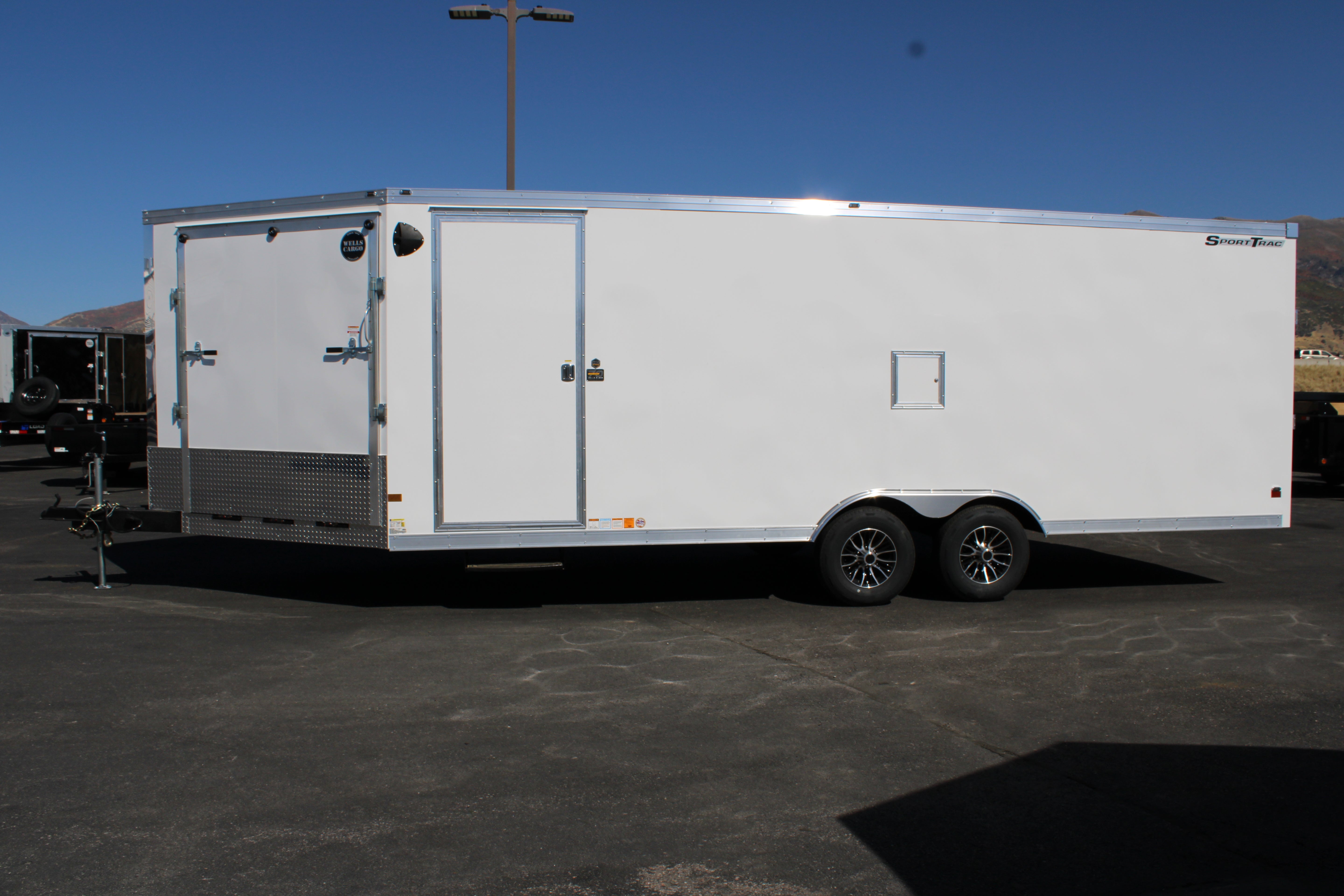 2025 Wells Cargo 8.5 x 28 Enclosed Snowmobile Trailer