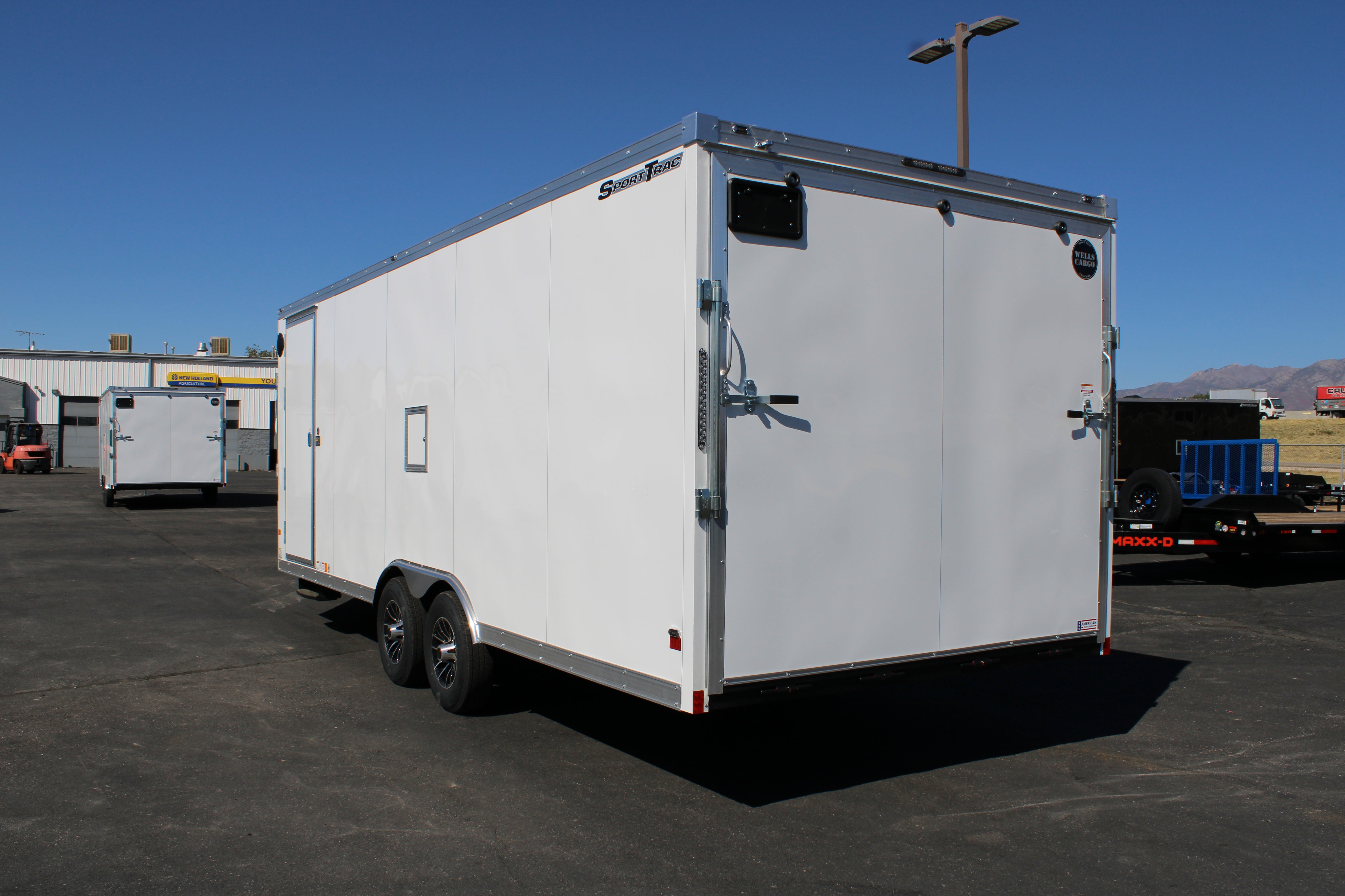 2025 Wells Cargo 8.5 x 28 Enclosed Snowmobile Trailer