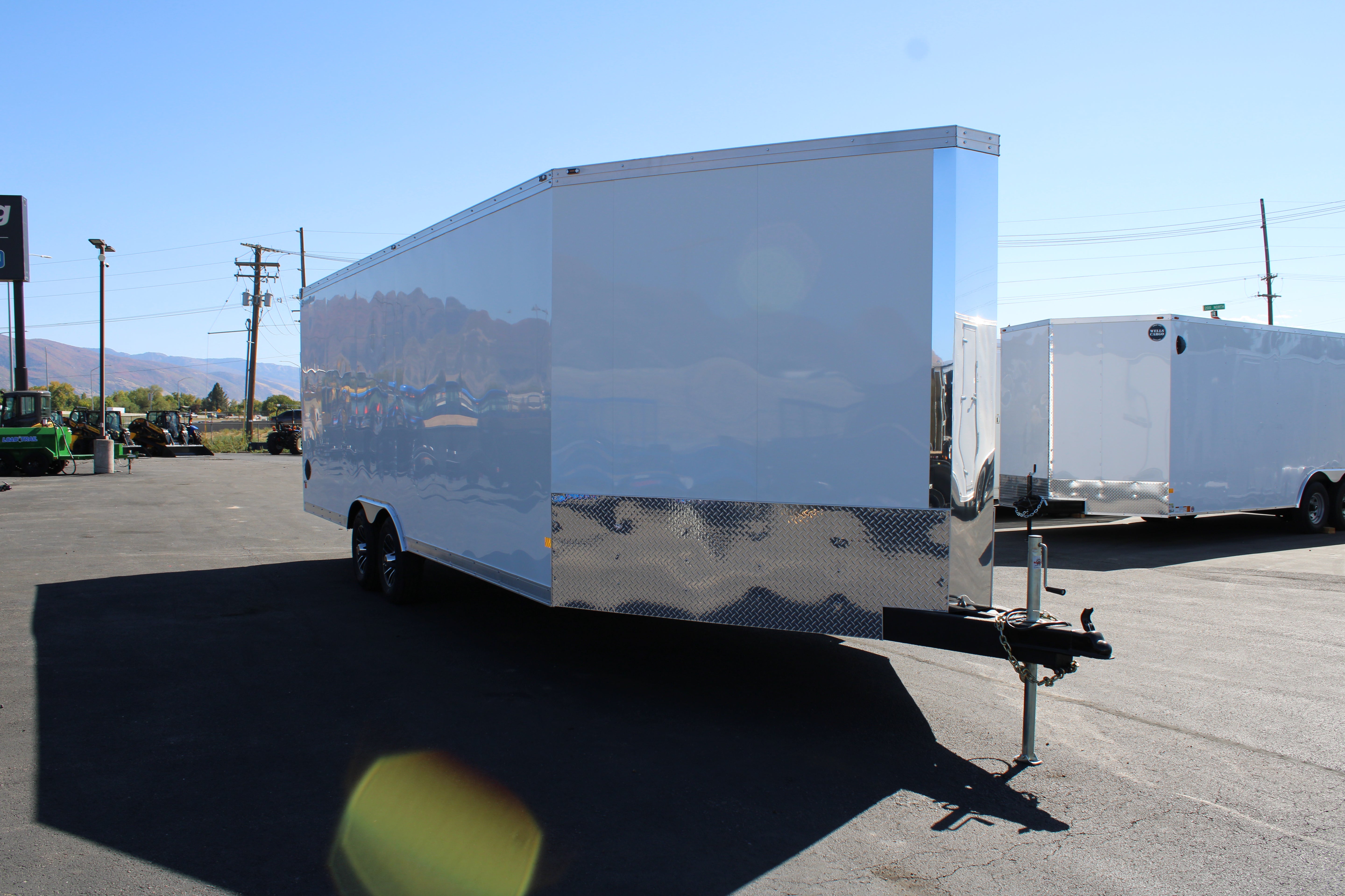 2025 Wells Cargo 8.5 x 28 Enclosed Snowmobile Trailer