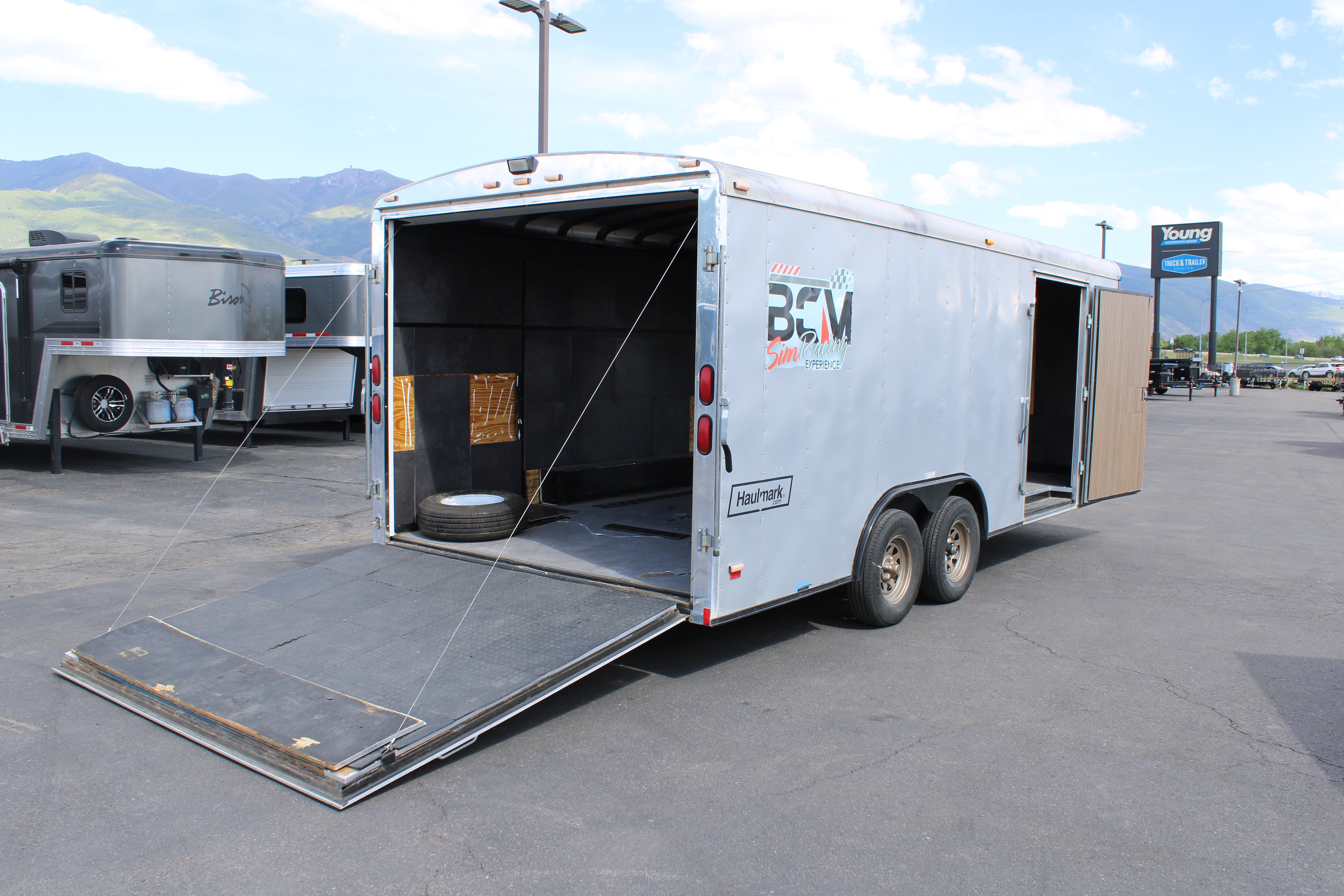Used Enclosed Haulmark 20'