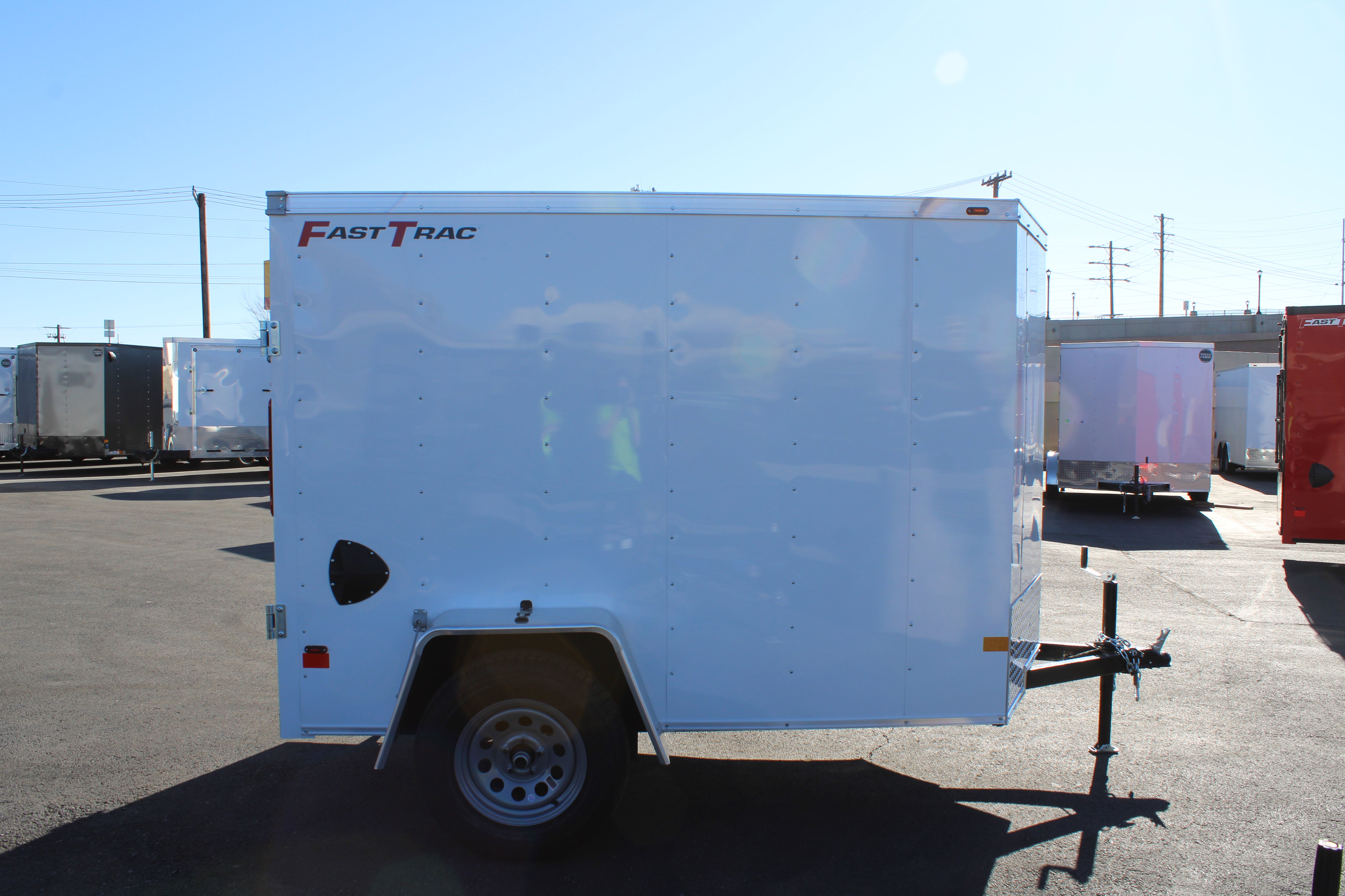 2025 Wells Cargo 5 x 8 Enclosed Trailer