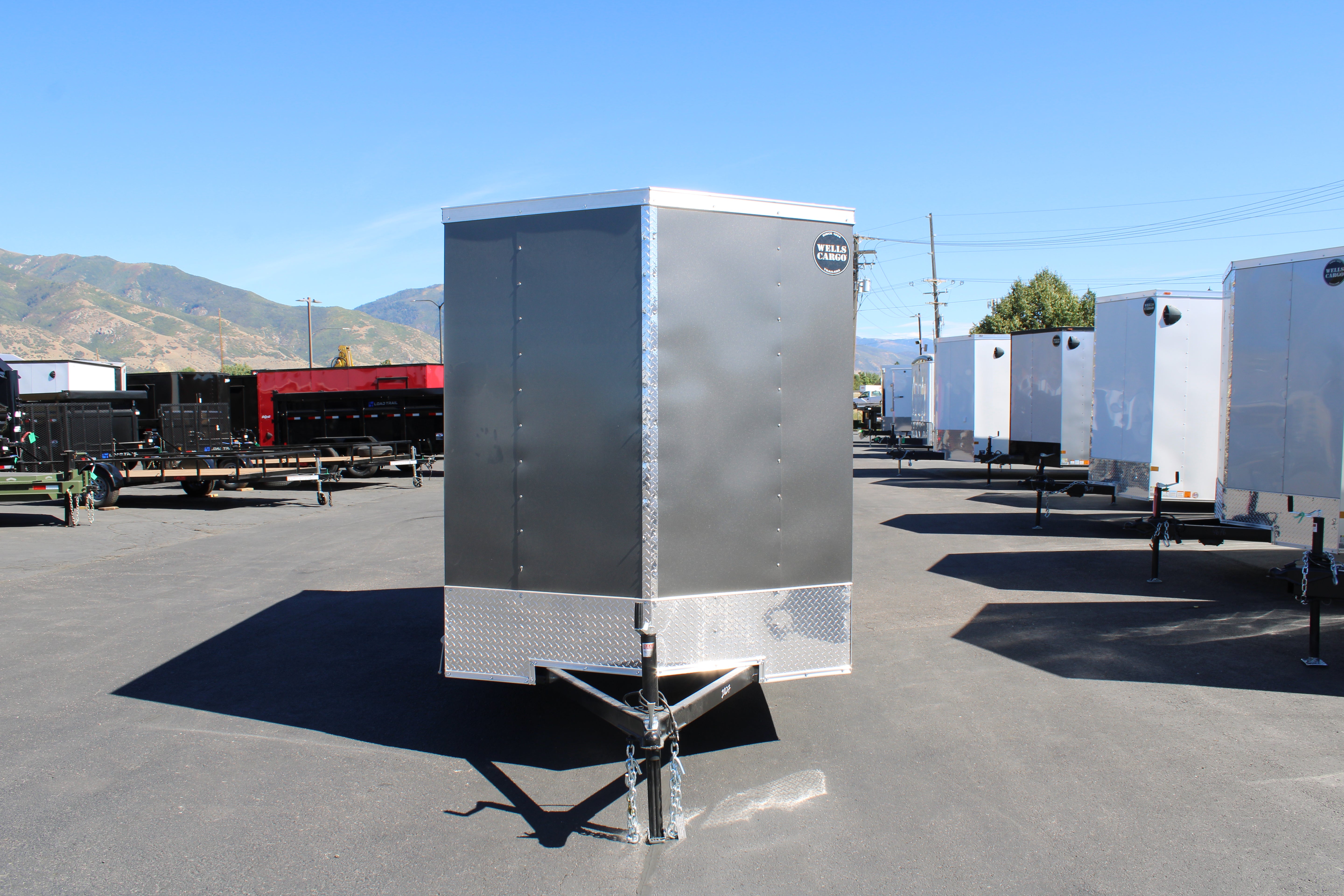 Wells Cargo 6 x 12 Deluxe Enclosed Trailer