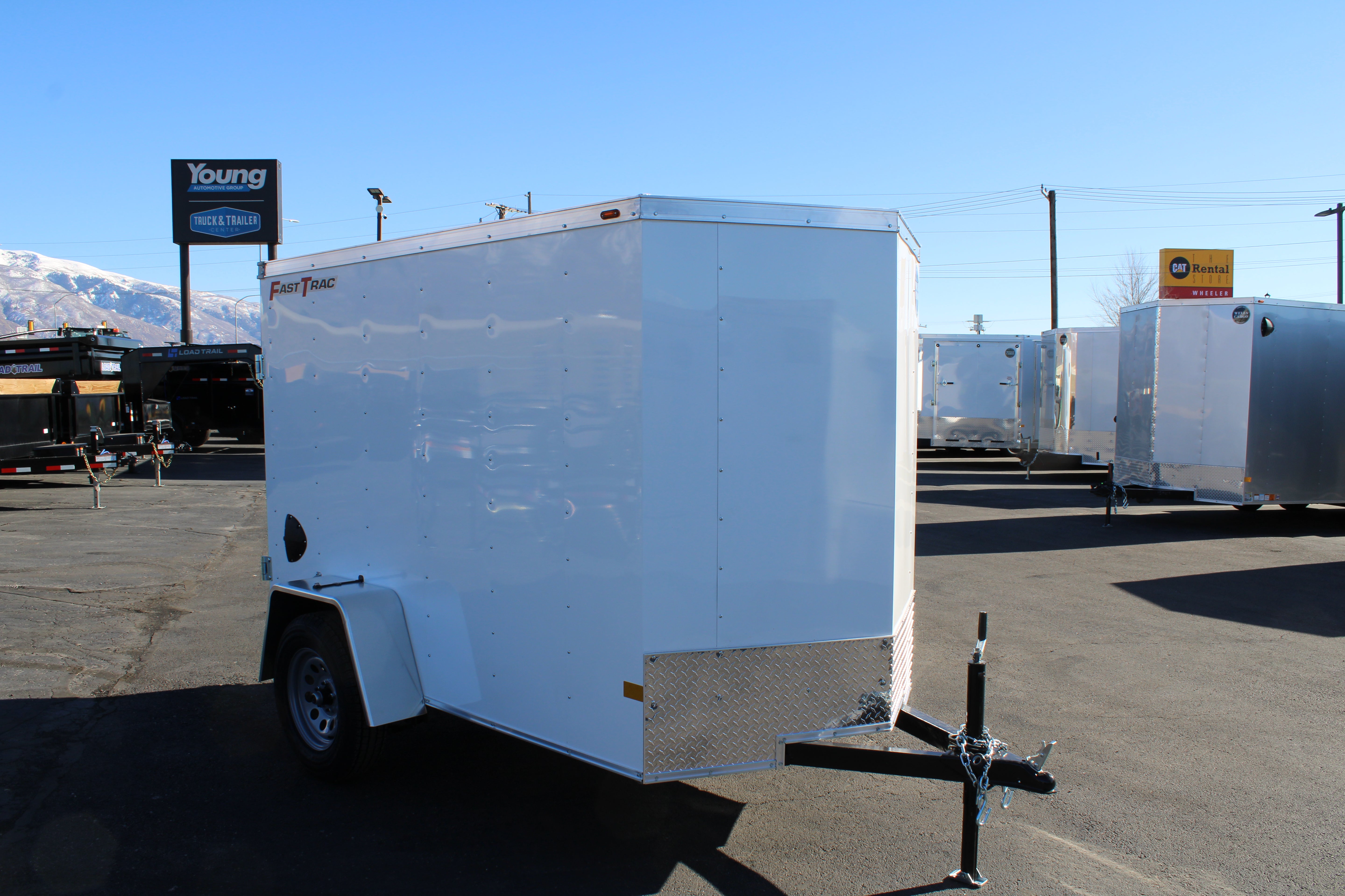 2025 Wells Cargo 5 x 8 Enclosed Trailer