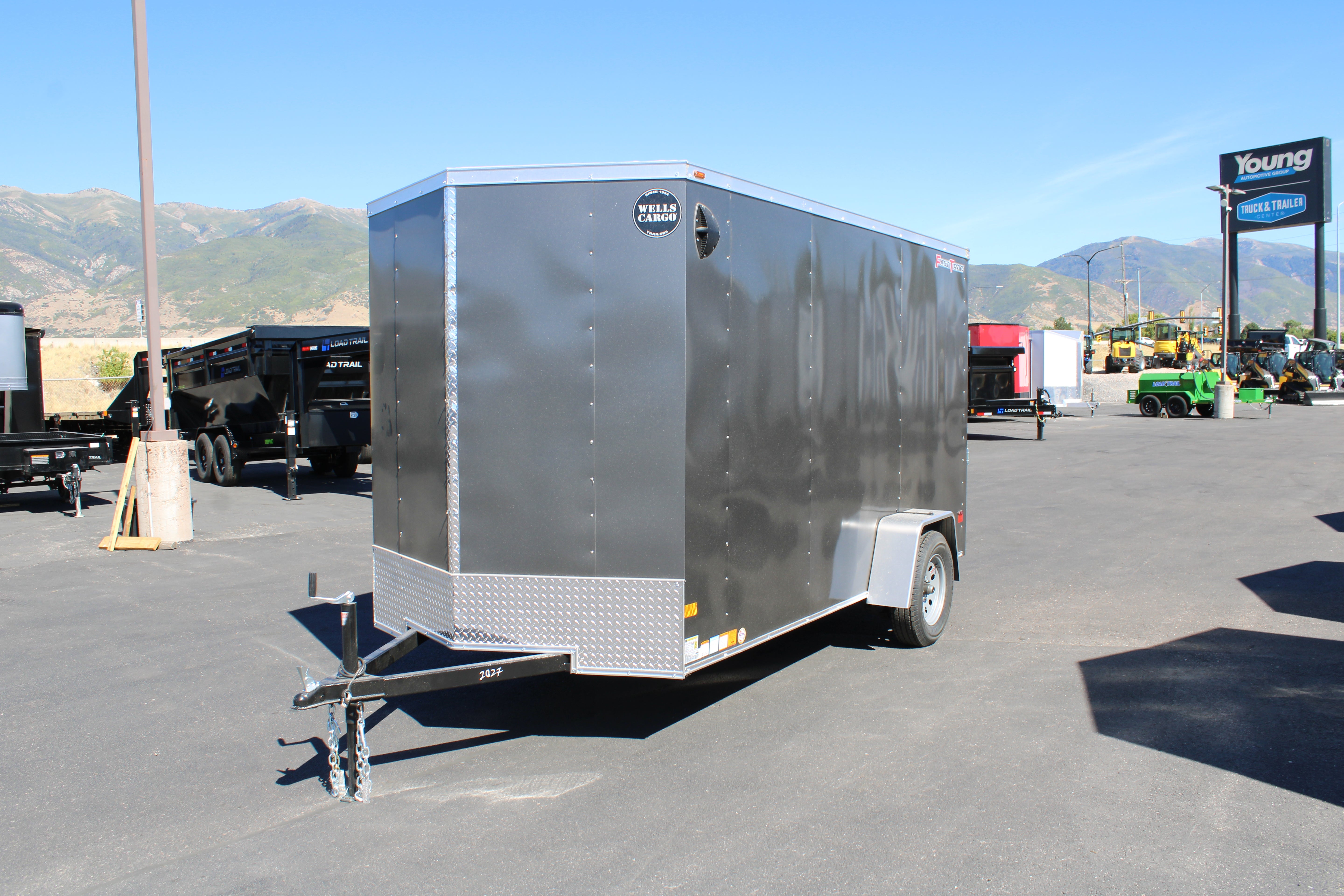 Wells Cargo 6 x 12 Deluxe Enclosed Trailer