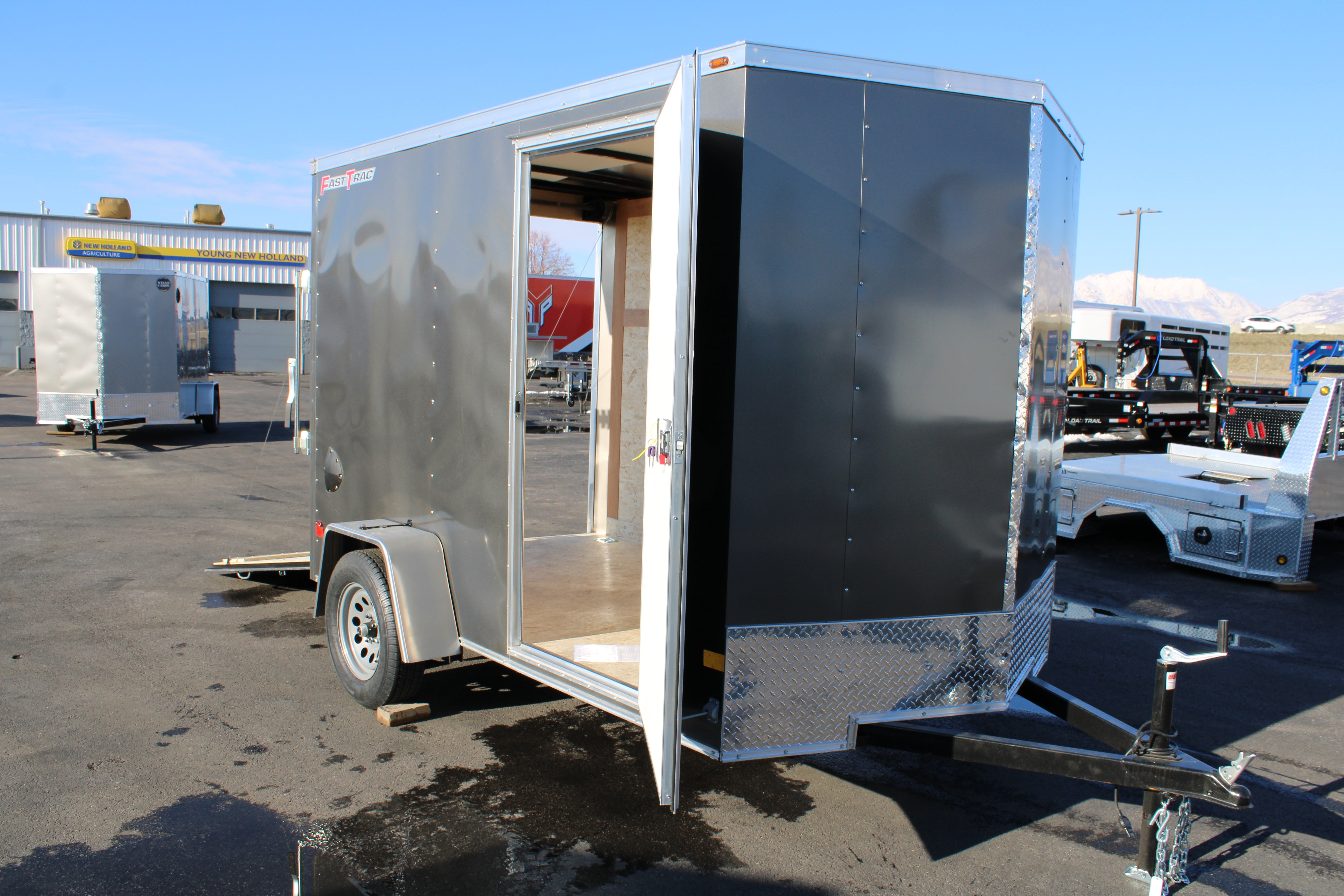 2025 Wells Cargo 6 x 10 Deluxe Enclosed Trailer