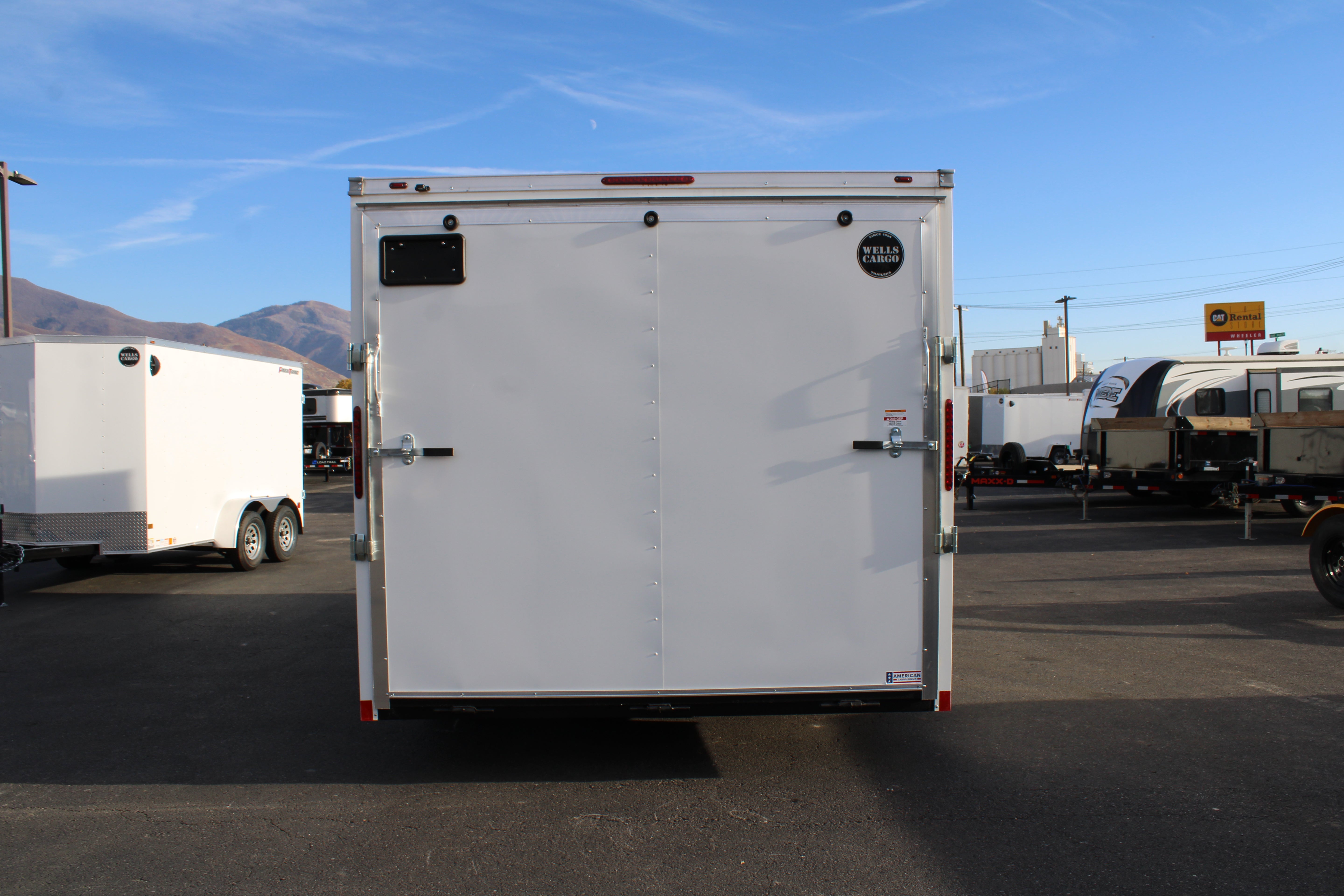 Wells Cargo 8.5 x 16 Deluxe Enclosed Trailer