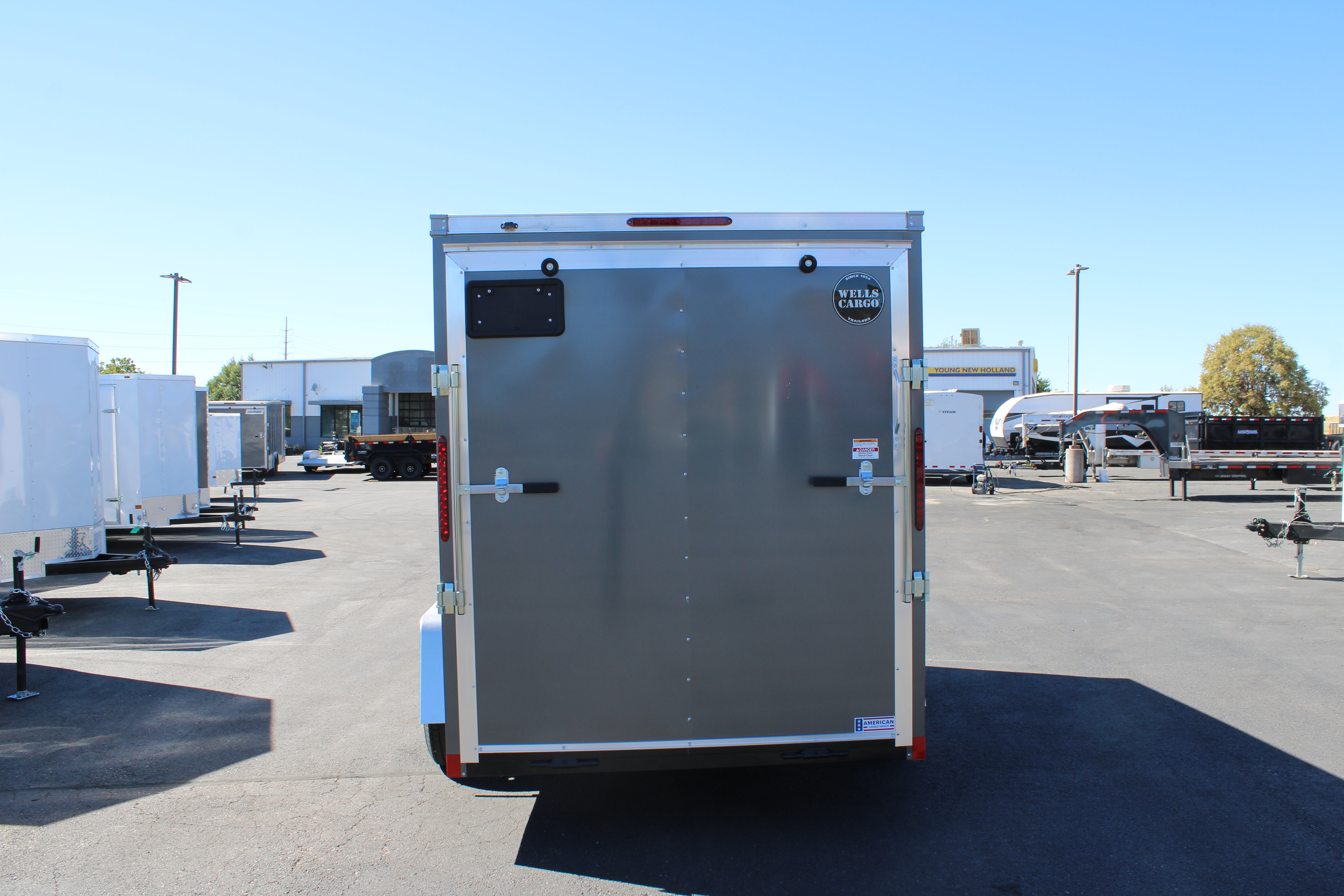 Wells Cargo 6 x 12 Deluxe Enclosed Trailer