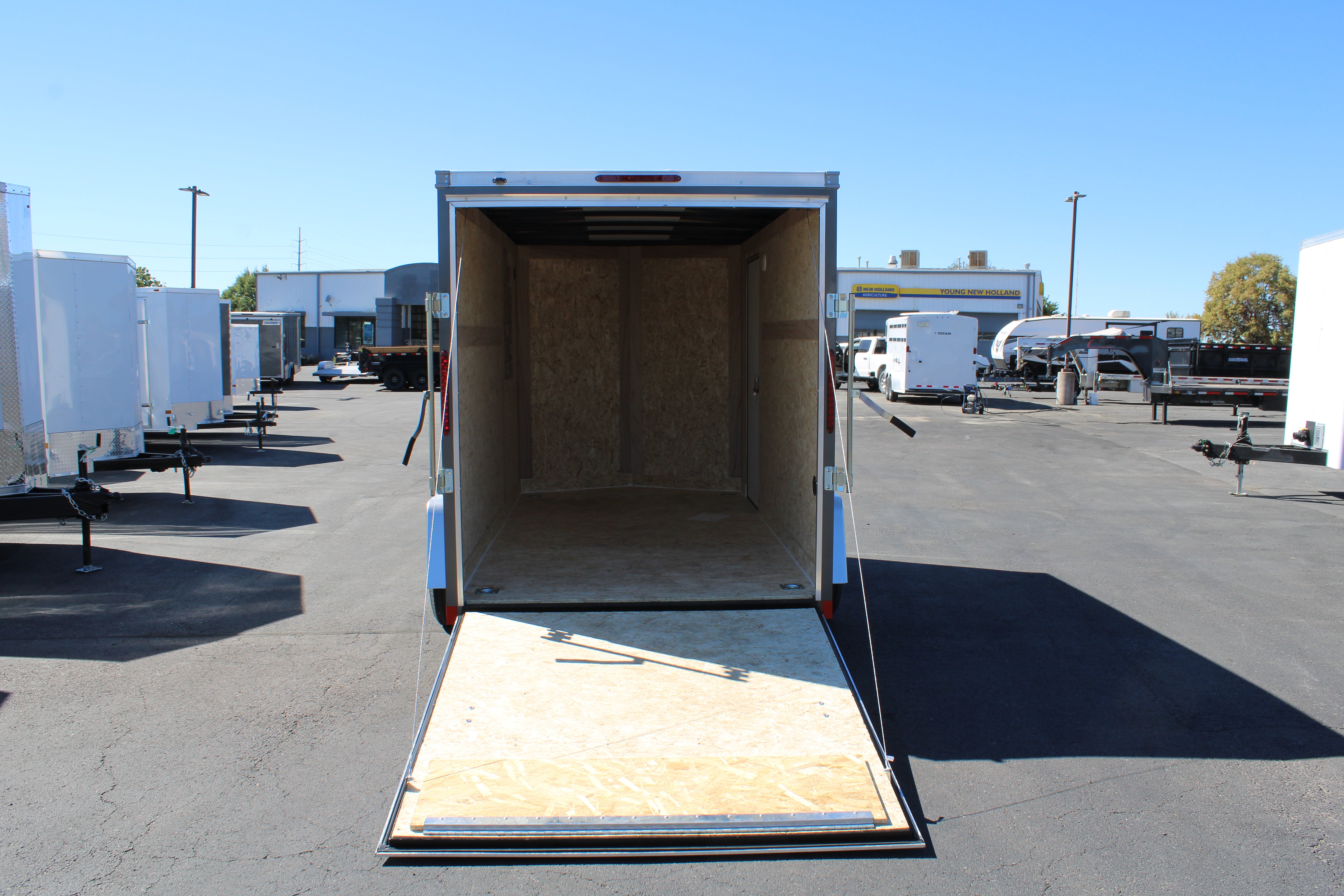 Wells Cargo 6 x 12 Deluxe Enclosed Trailer