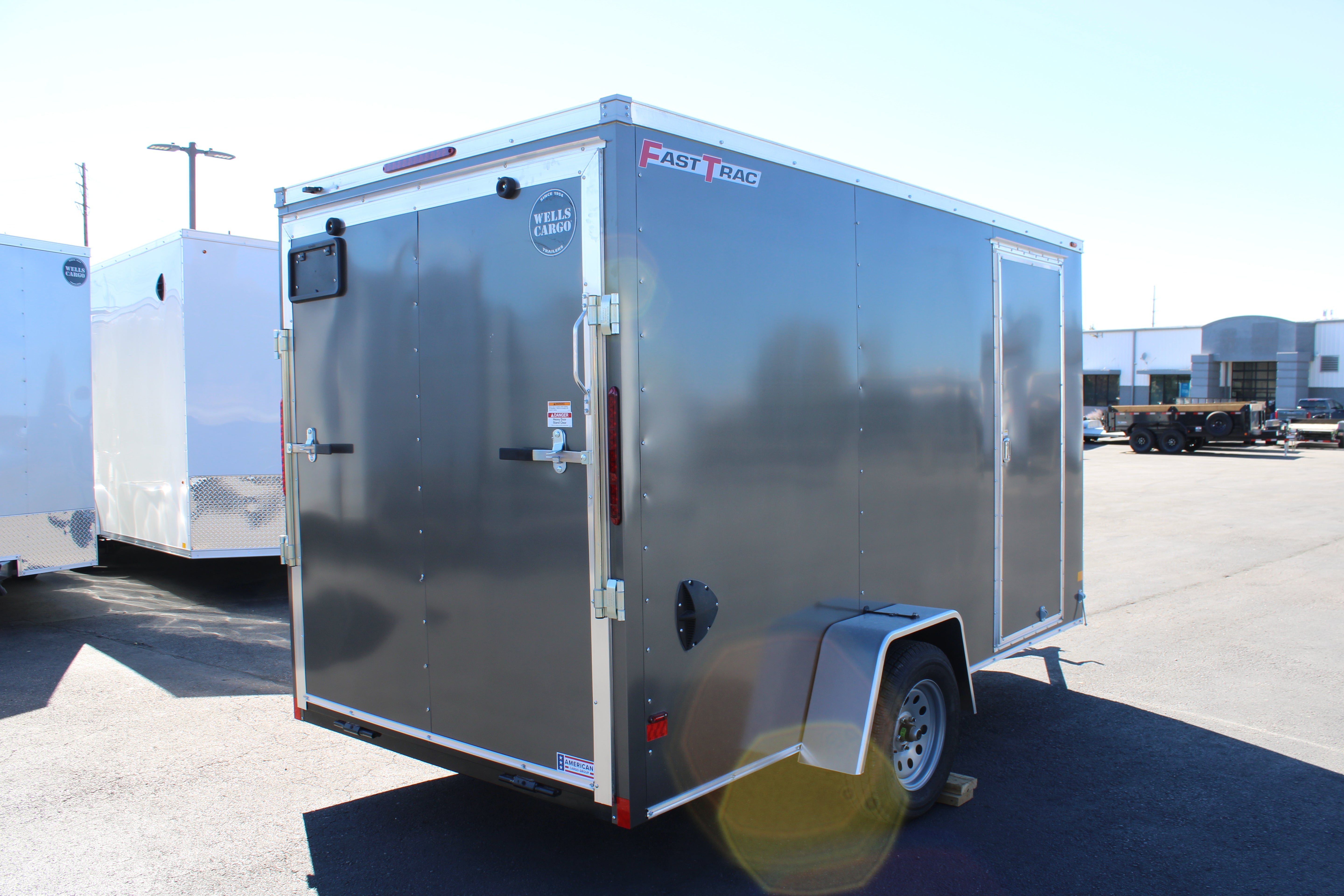 Wells Cargo 6 x 12 Deluxe Enclosed Trailer