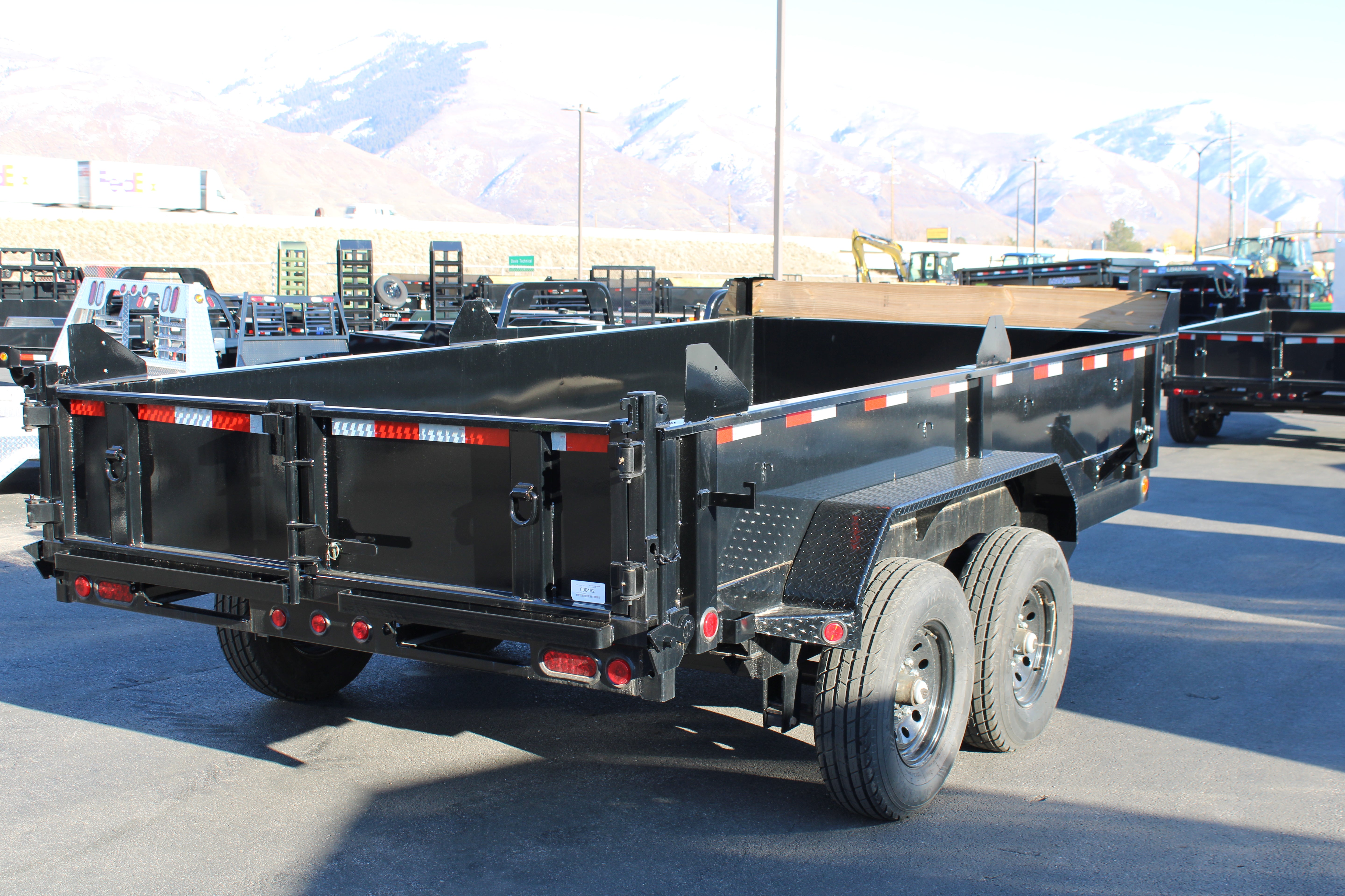 2024 Load Trail 83" x 14' Dump Trailer W/ Wood Extesions