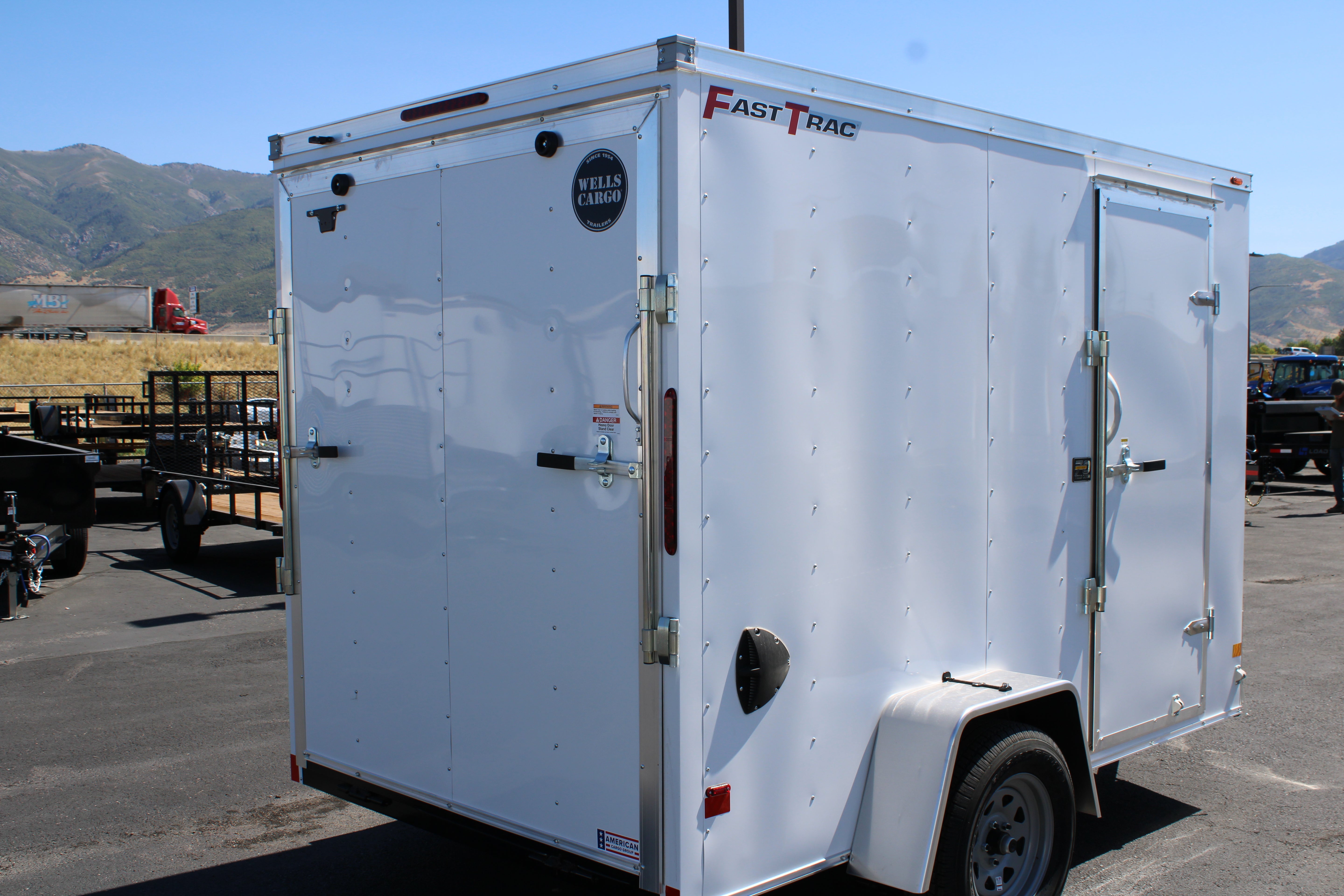 2025 Wells Cargo 6 x 10 Enclosed Trailer